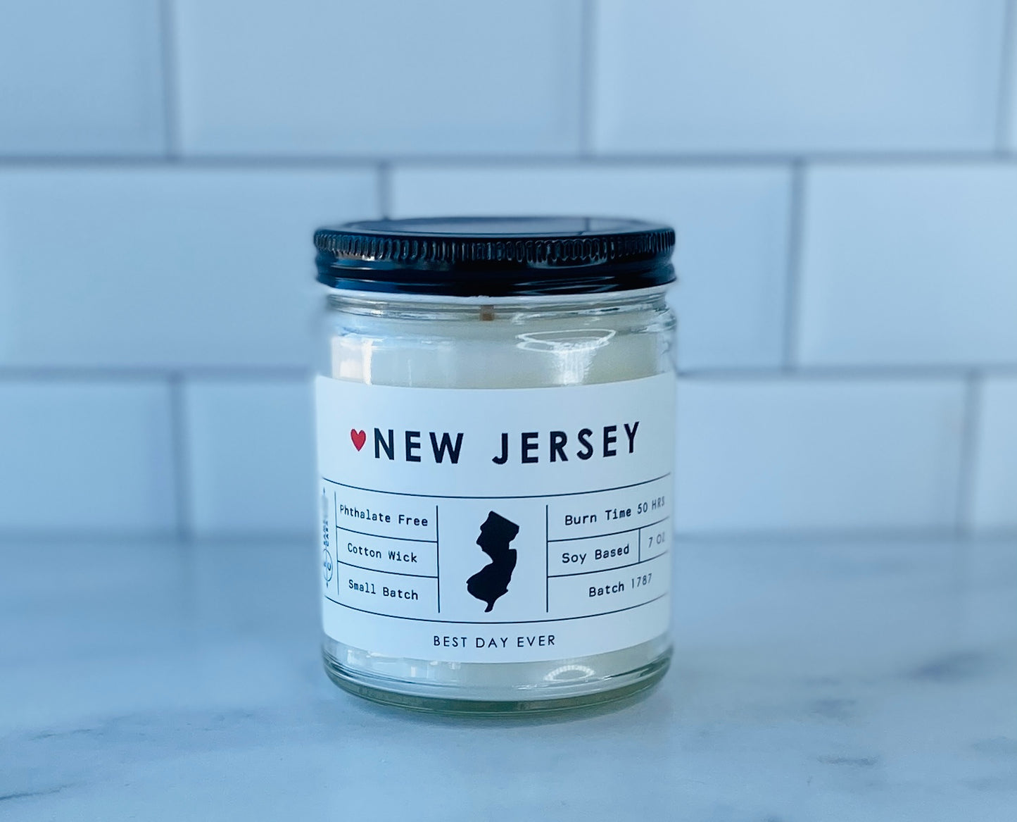New Jersey Candle