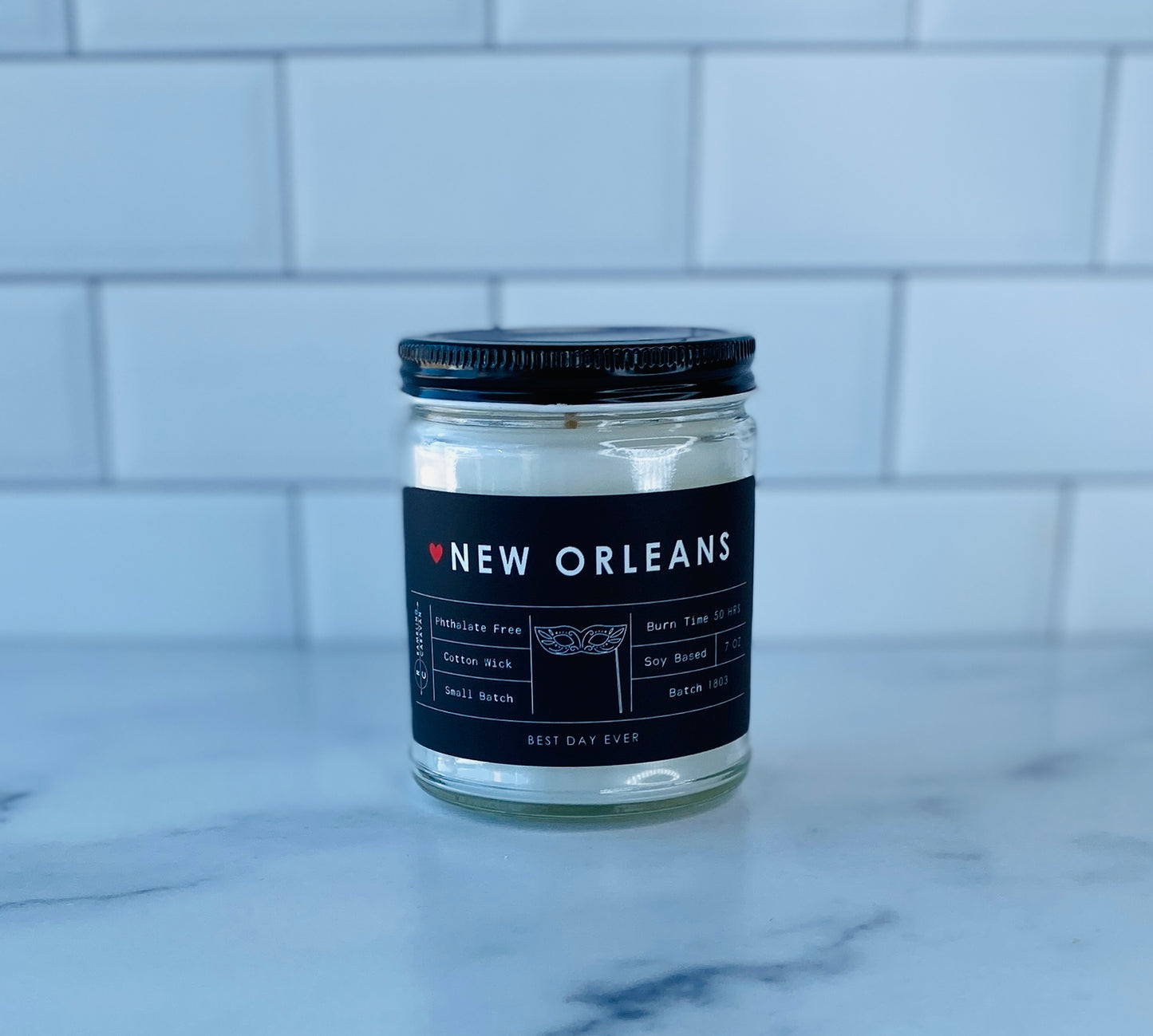 New Orleans, LA Candle
