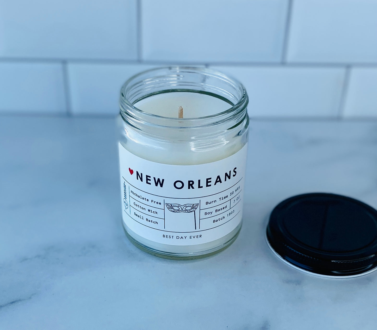 New Orleans, LA Candle