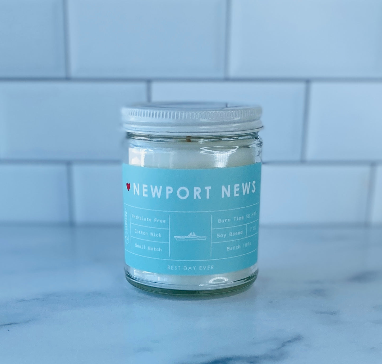 Newport News, VA Candle