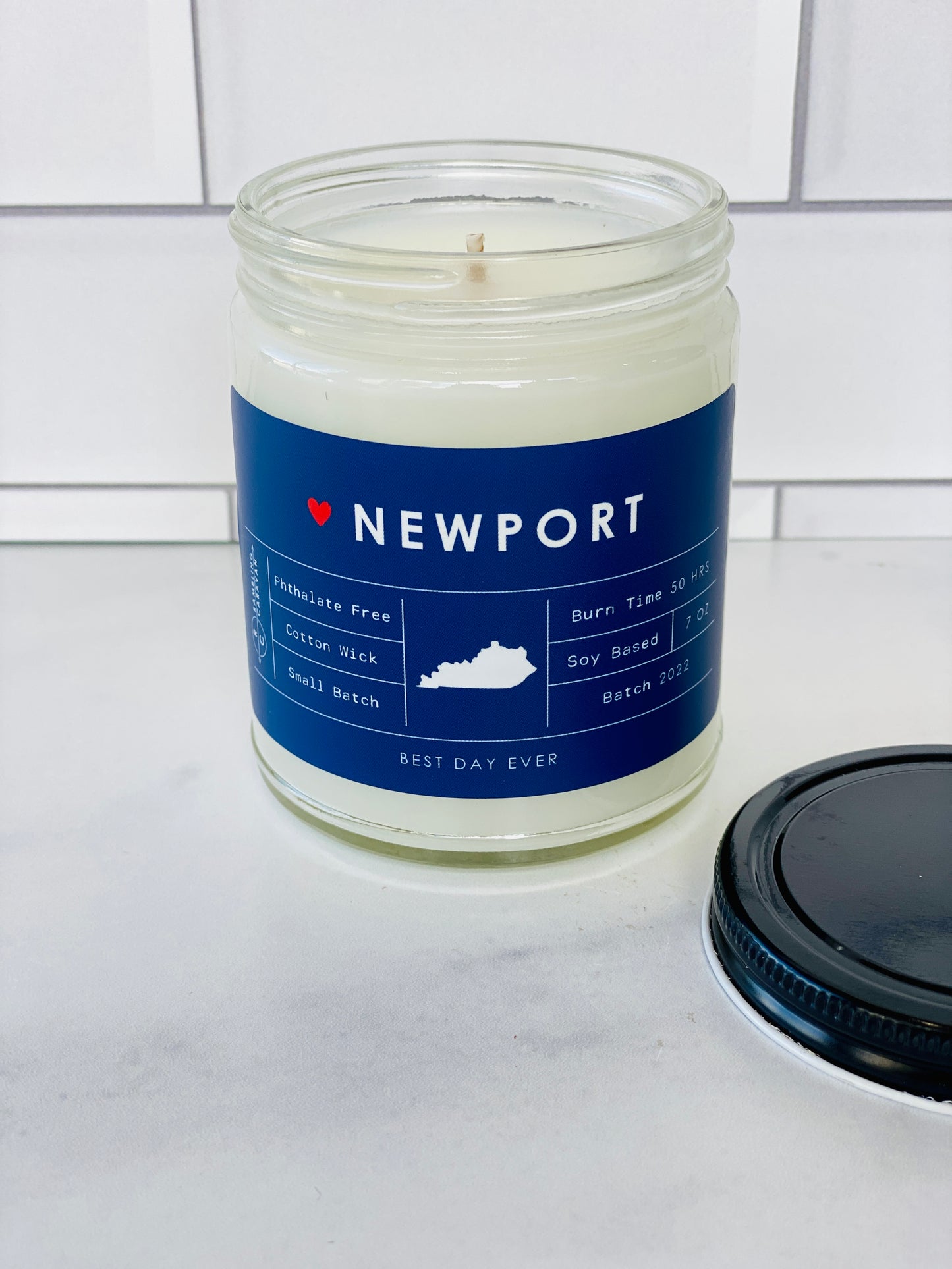 Newport, RI Candle