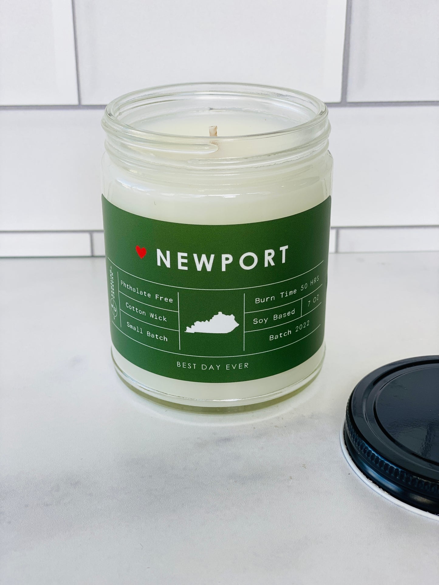 Newport, RI Candle