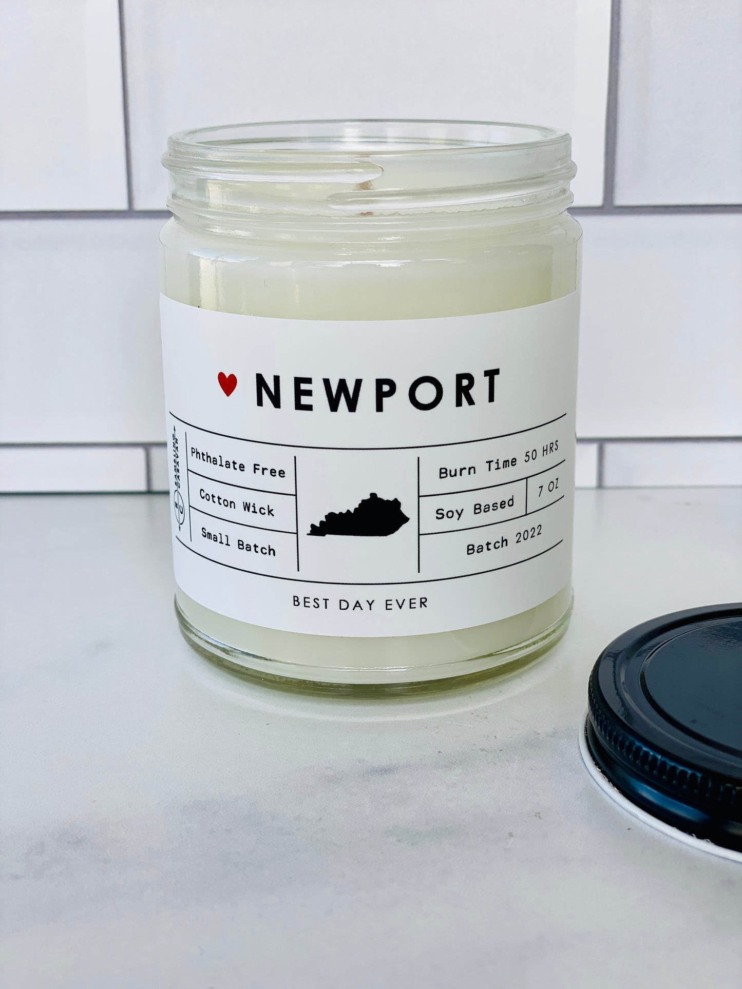Newport, RI Candle
