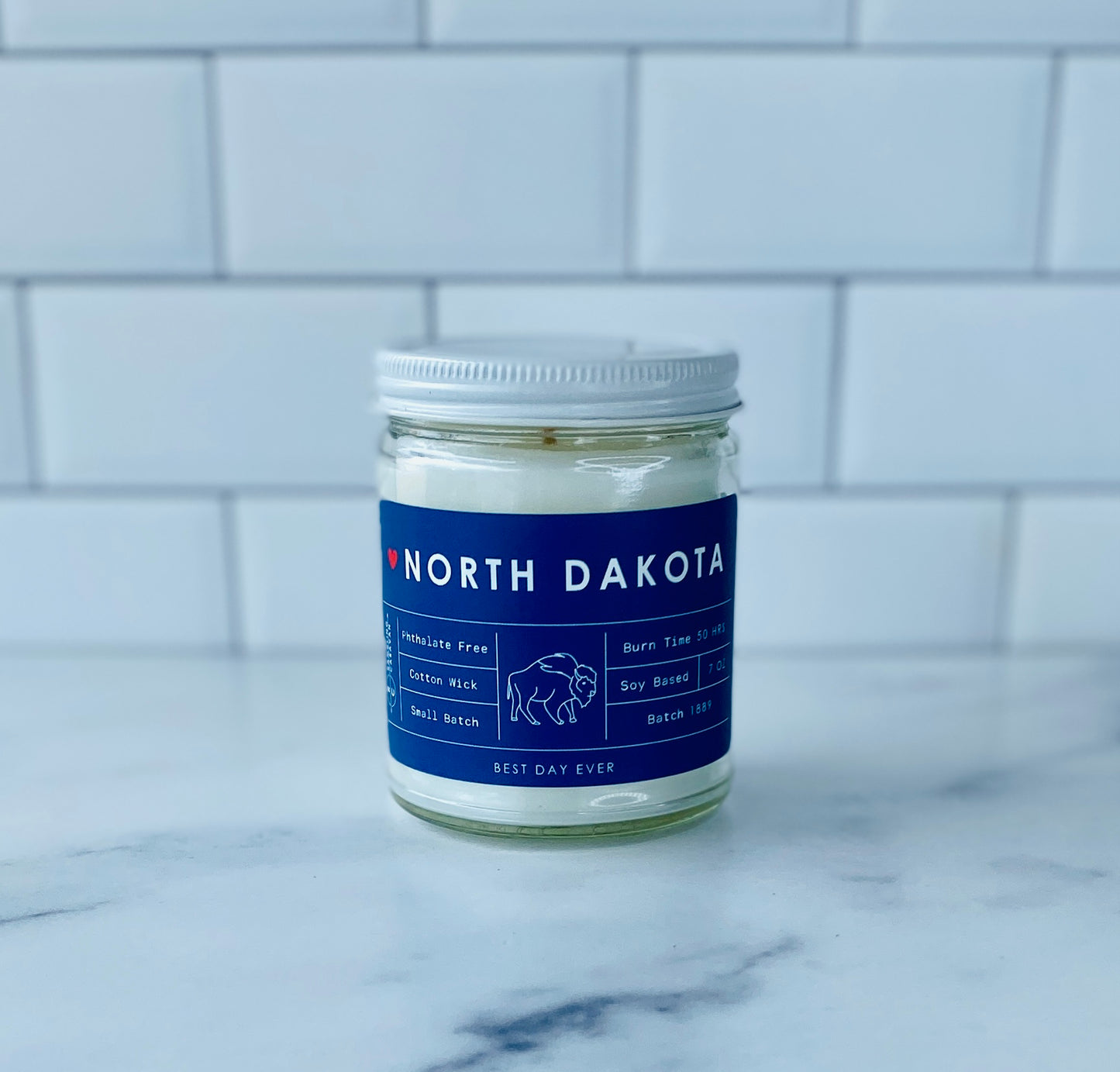 North Dakota Candle
