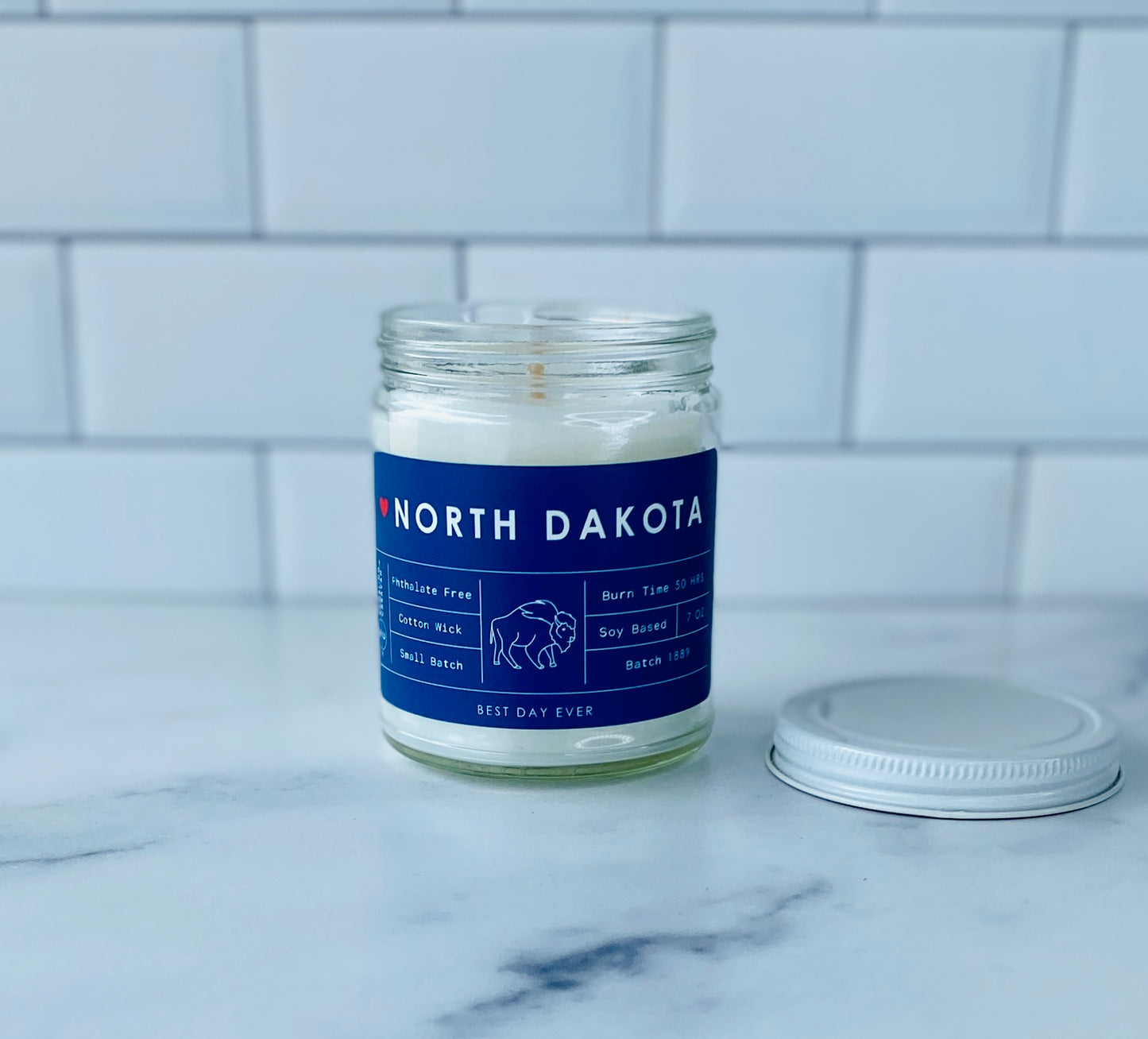 North Dakota Candle