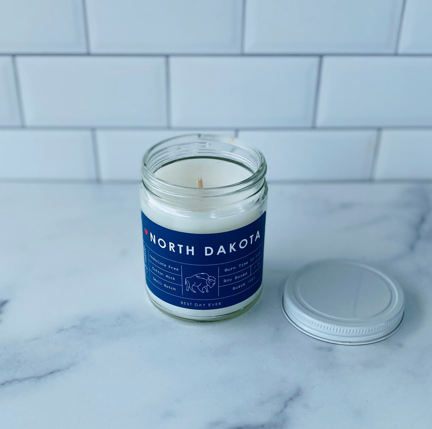 North Dakota Candle