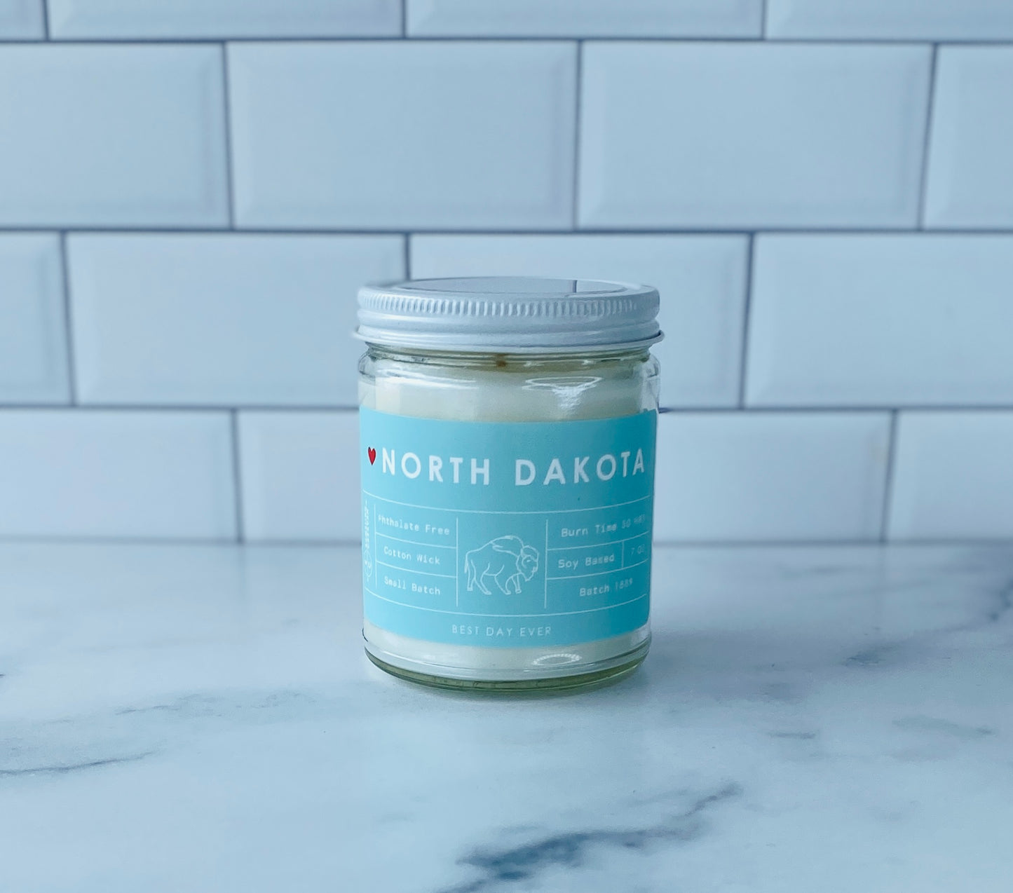North Dakota Candle