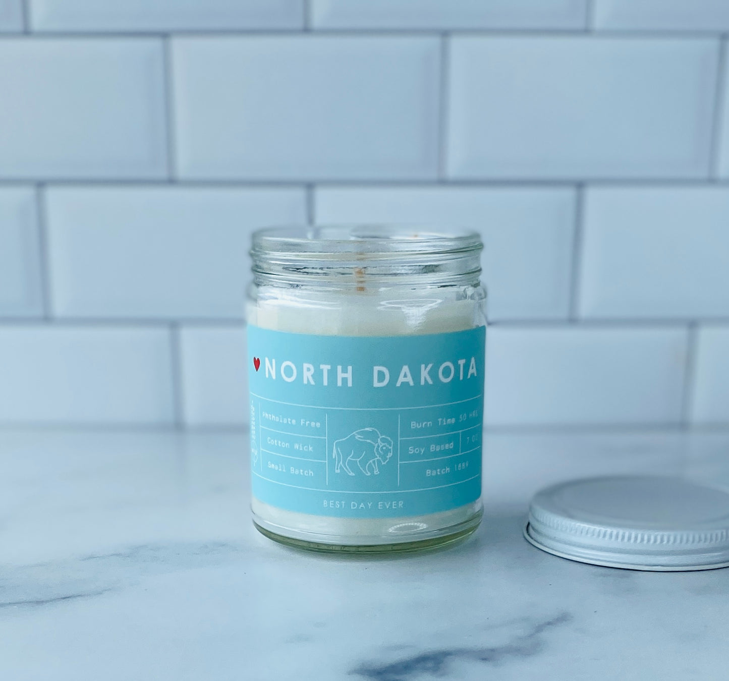 North Dakota Candle
