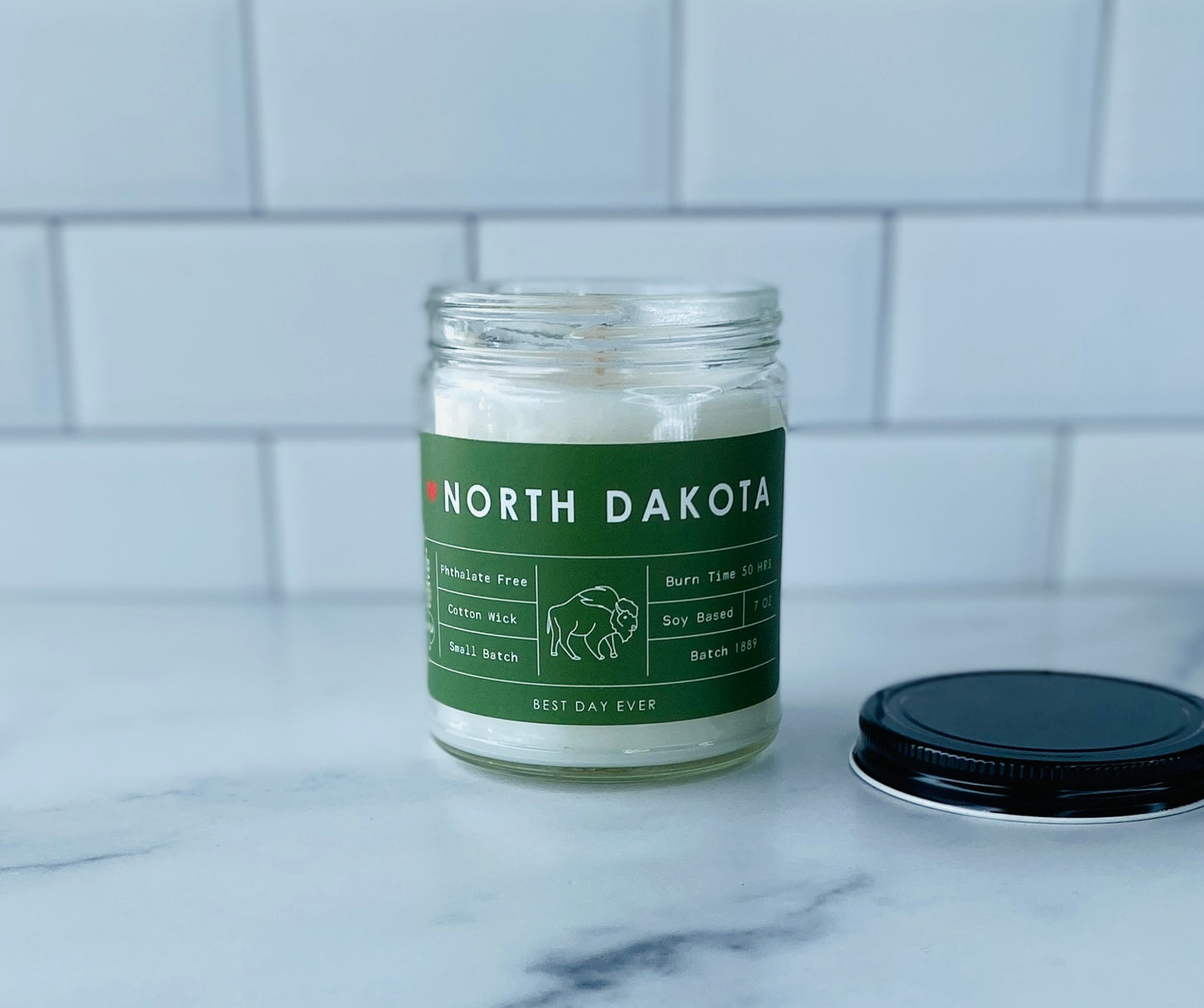 North Dakota Candle