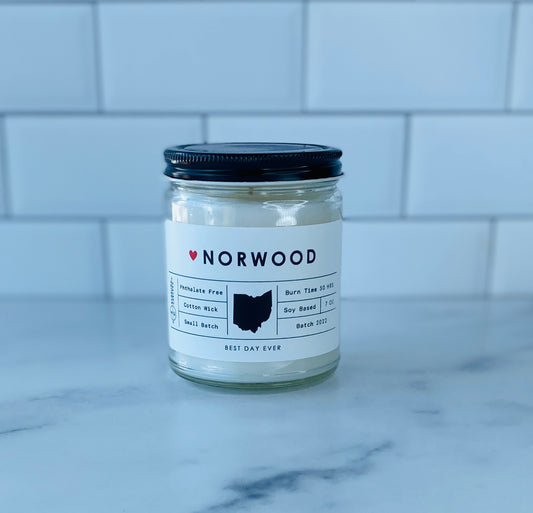 Norwood, OH Candle