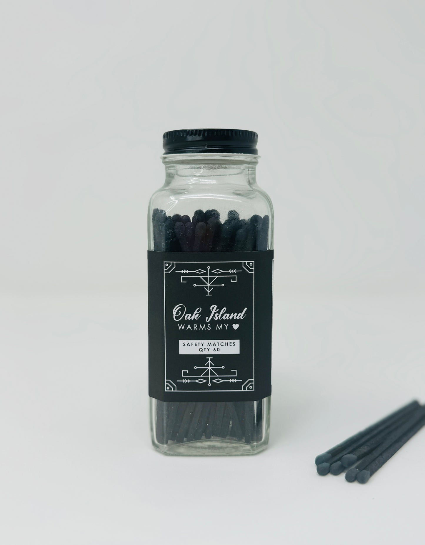 Oak Island Safety Matches - Oak Island Warms My Heart