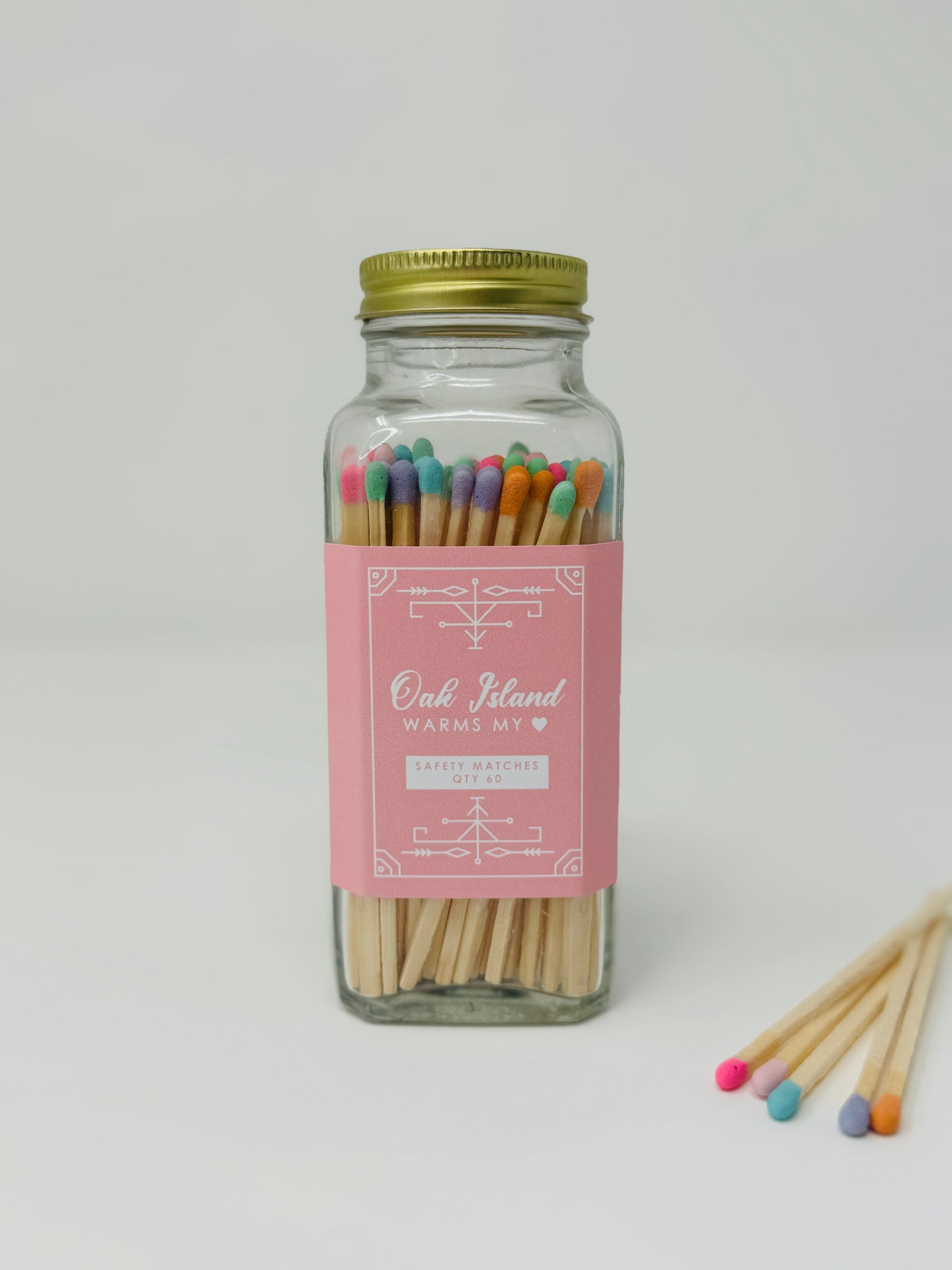 Oak Island Safety Matches - Oak Island Warms My Heart