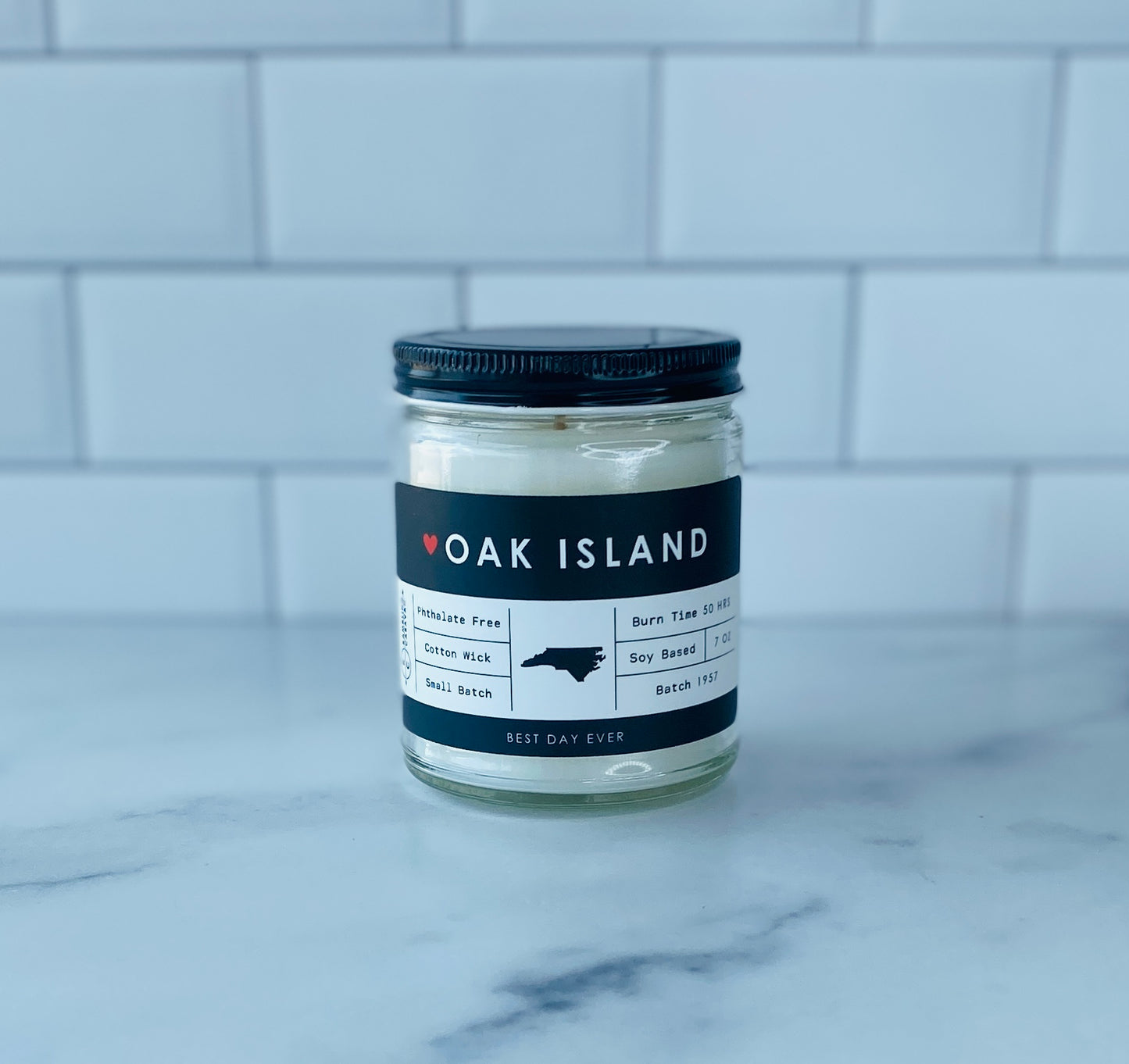 Oak Island, NC Candle