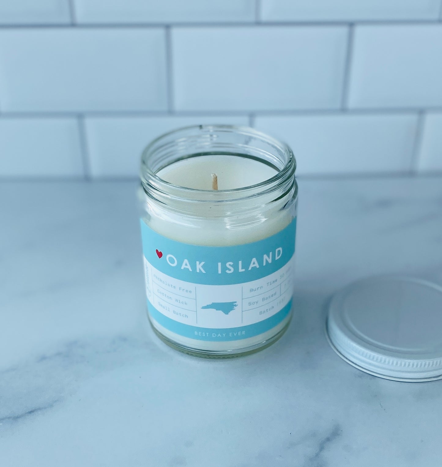 Oak Island, NC Candle