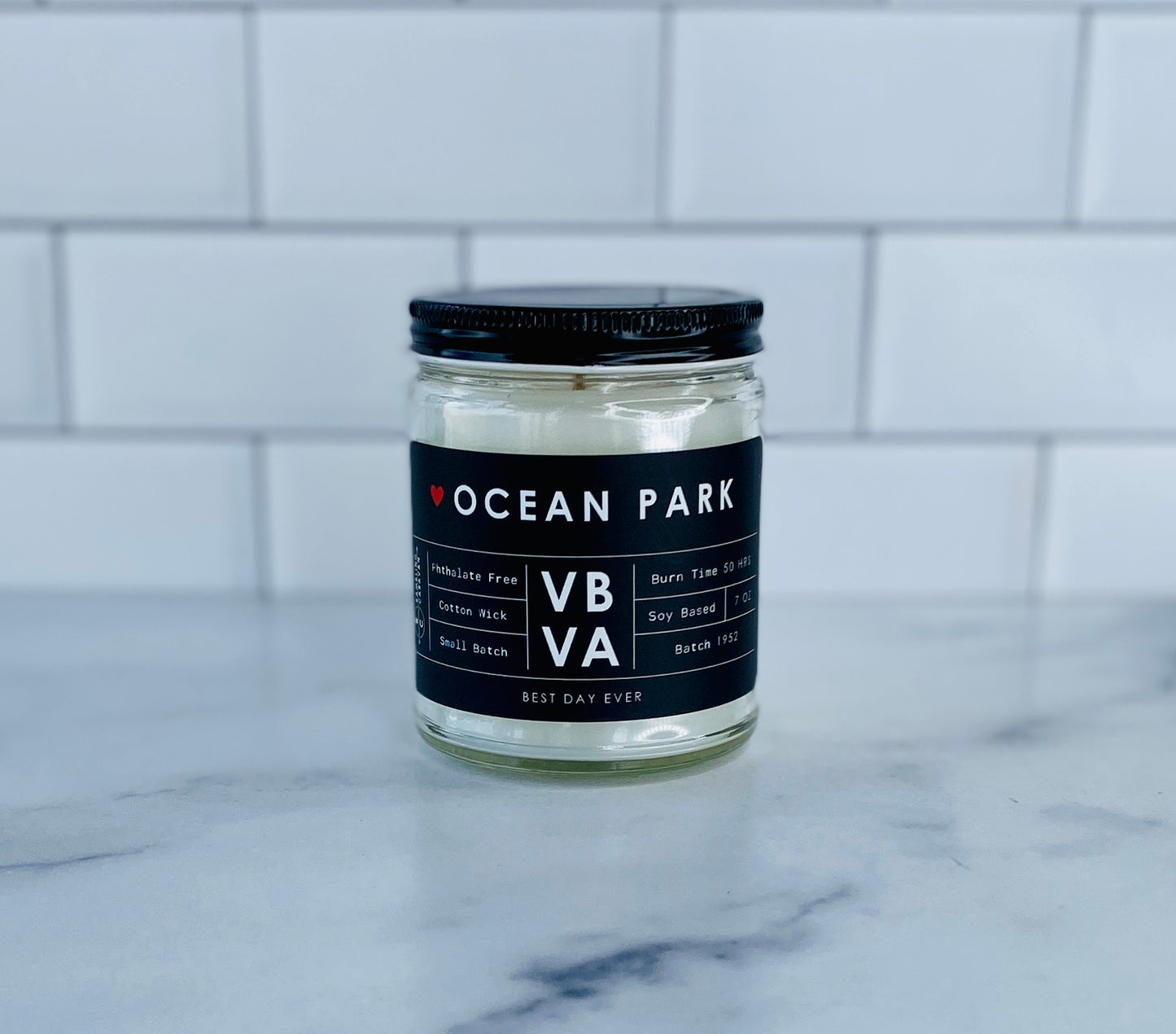 Ocean Park, VB, VA Candle