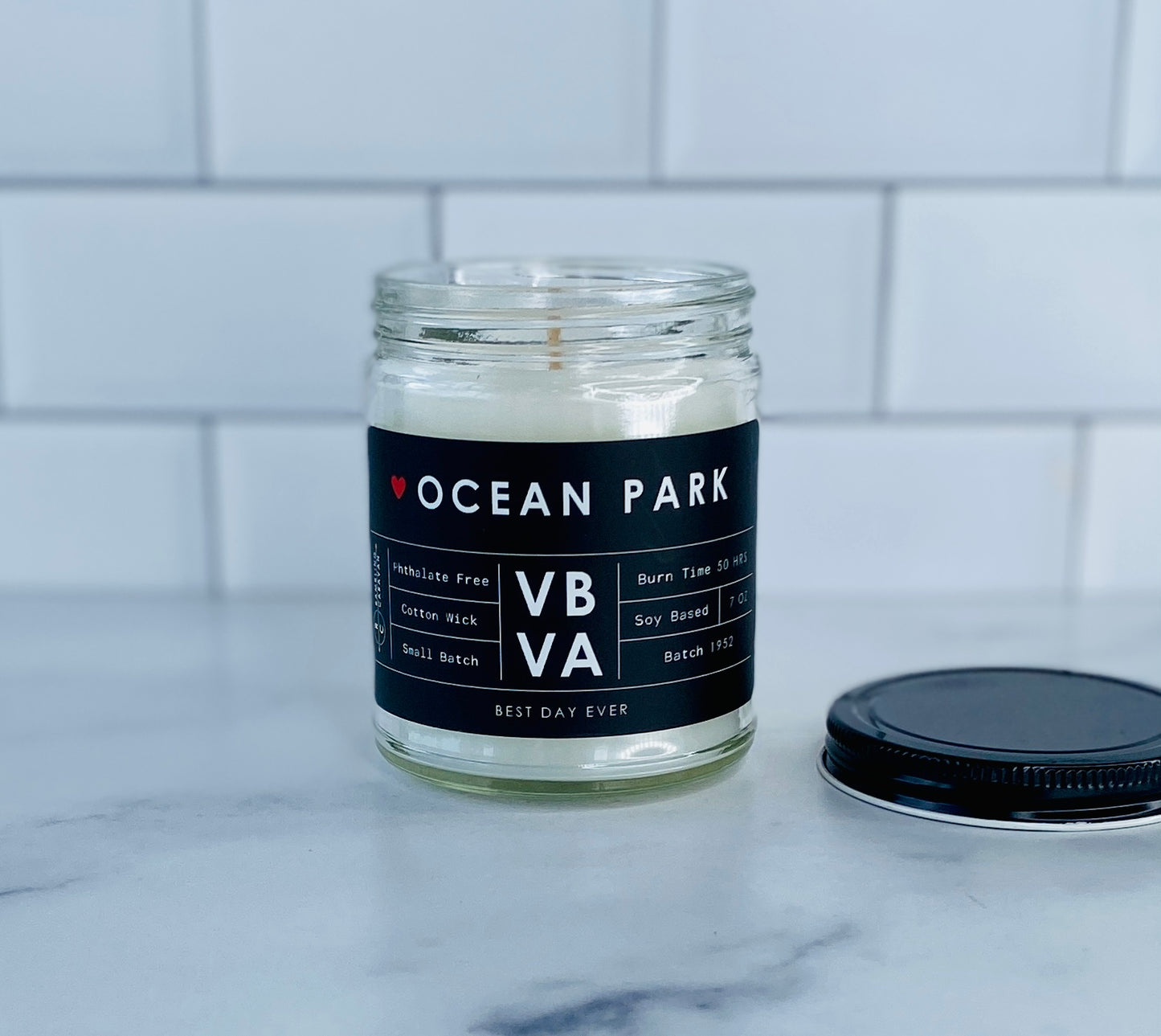 Ocean Park, VB, VA Candle