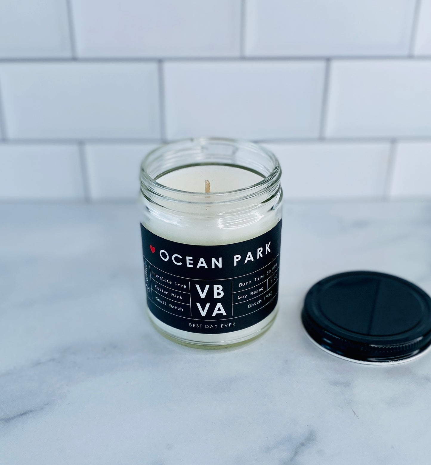 Ocean Park, VB, VA Candle