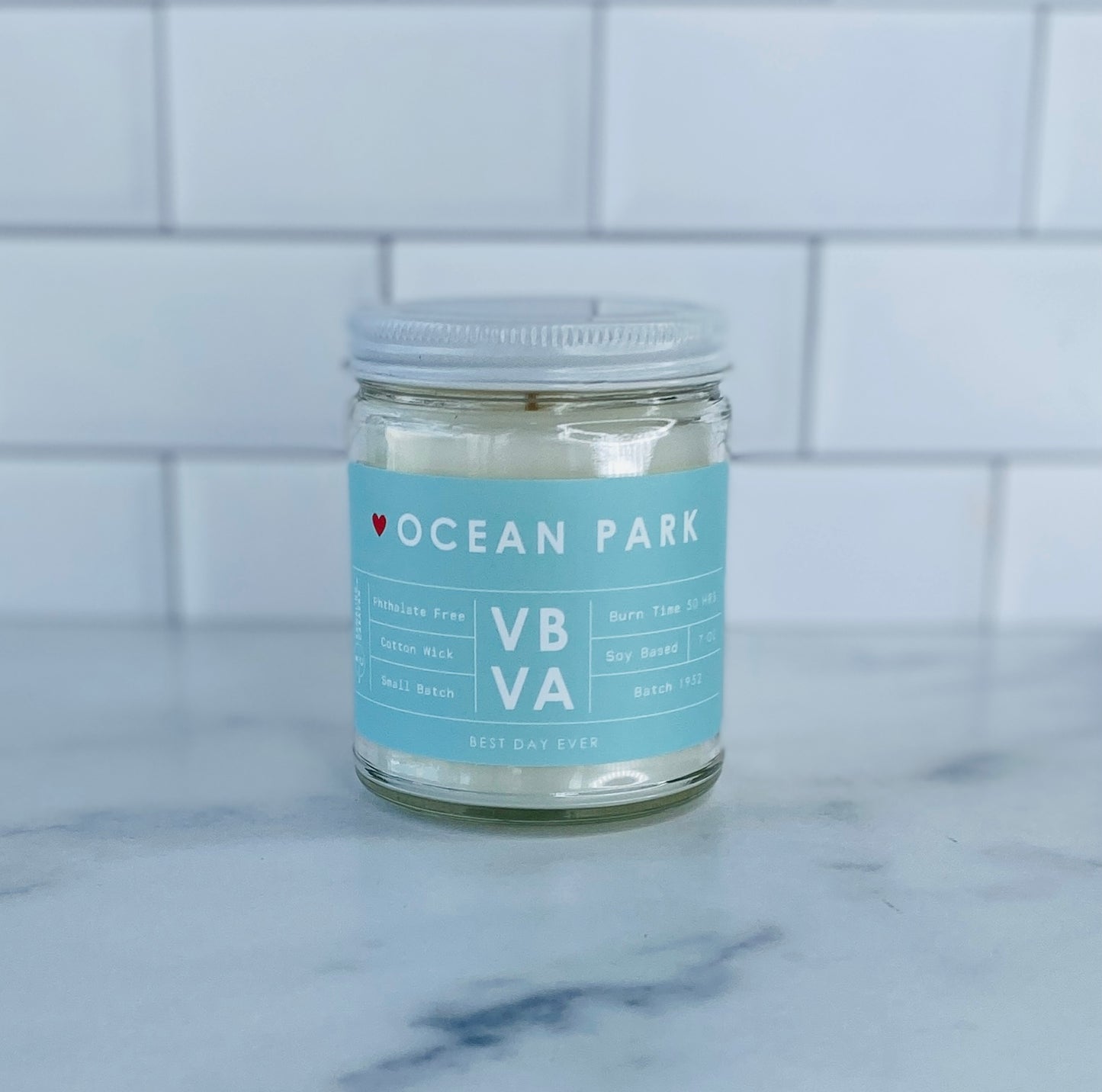 Ocean Park, VB, VA Candle