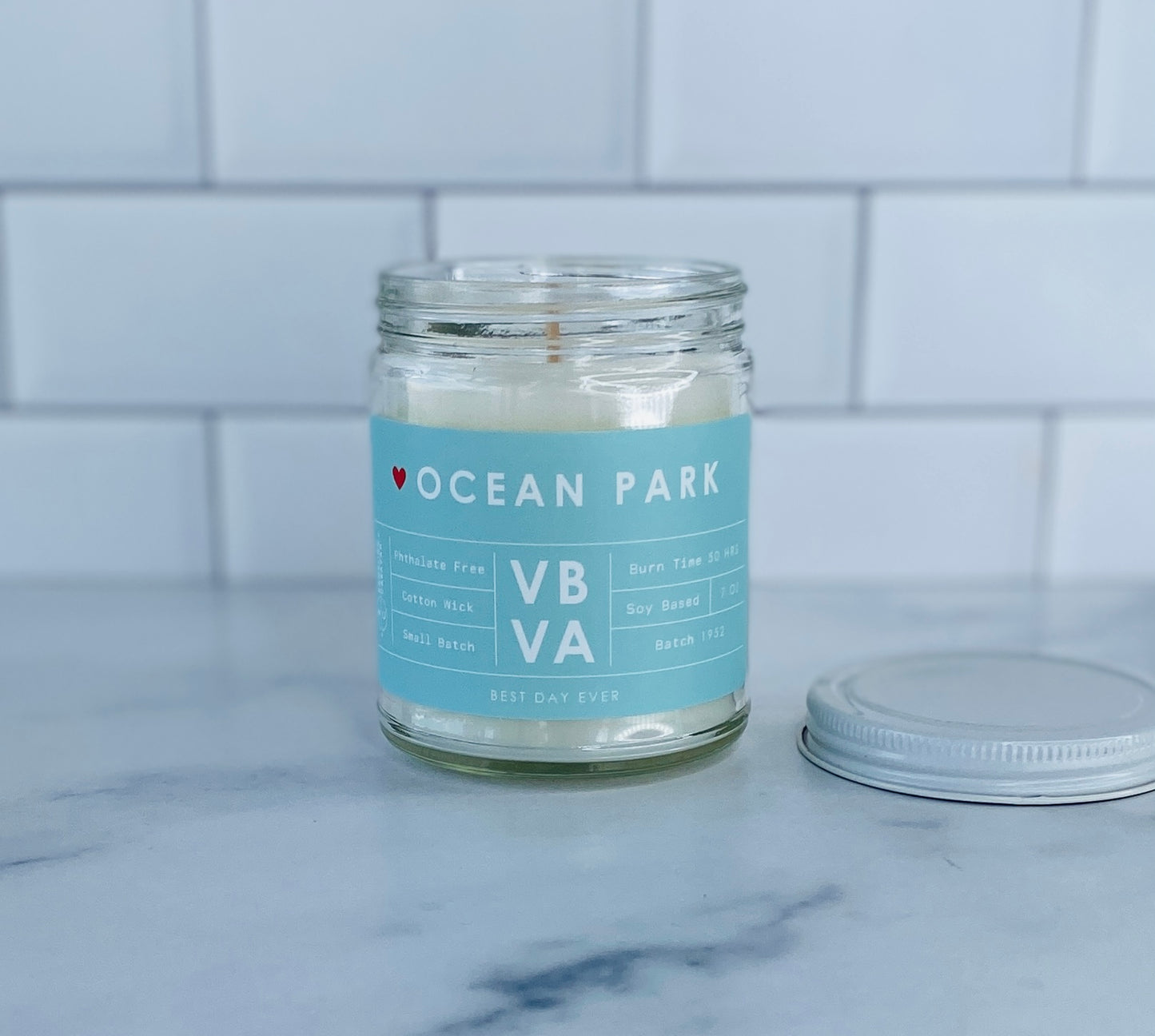 Ocean Park, VB, VA Candle