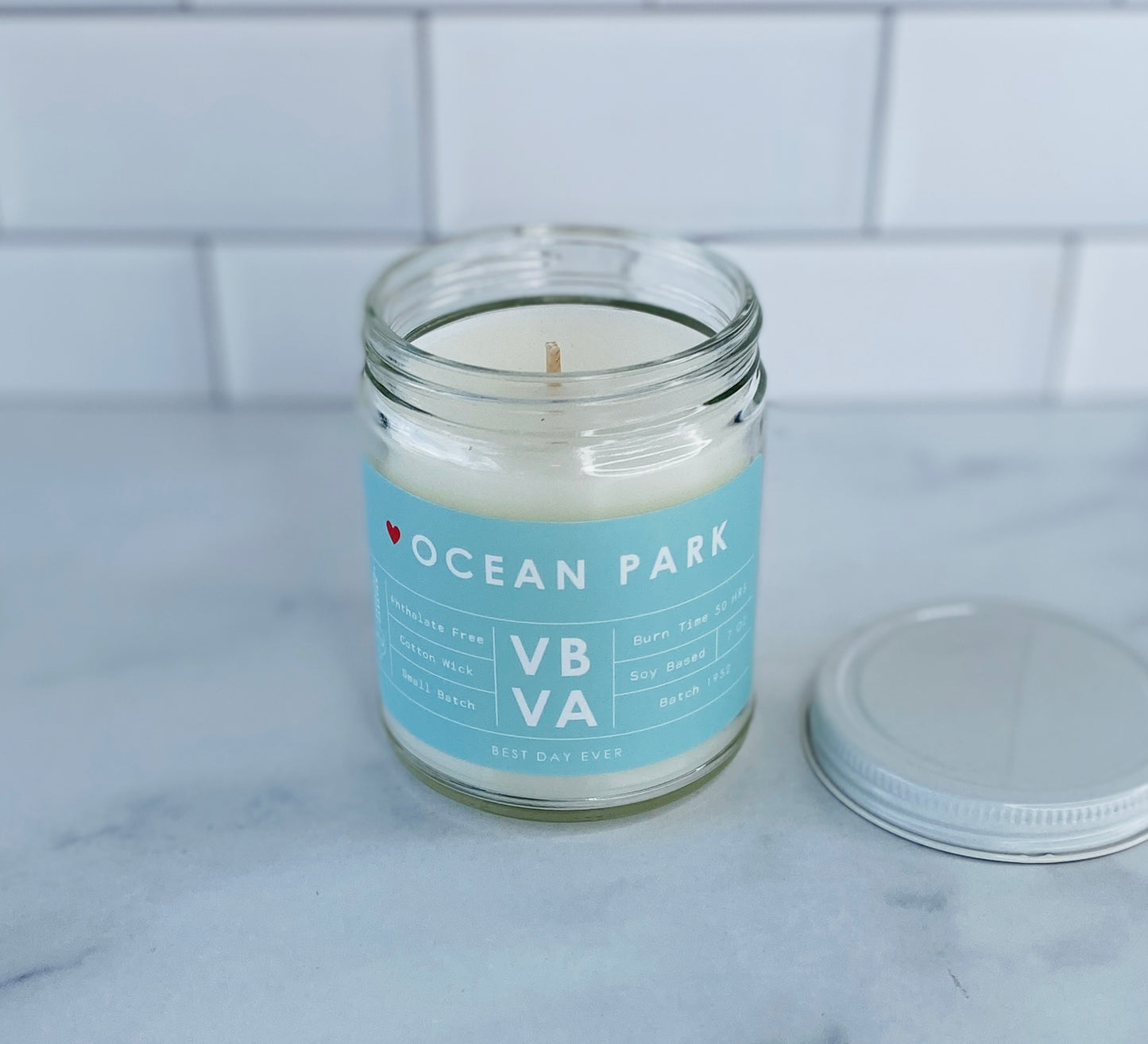 Ocean Park, VB, VA Candle