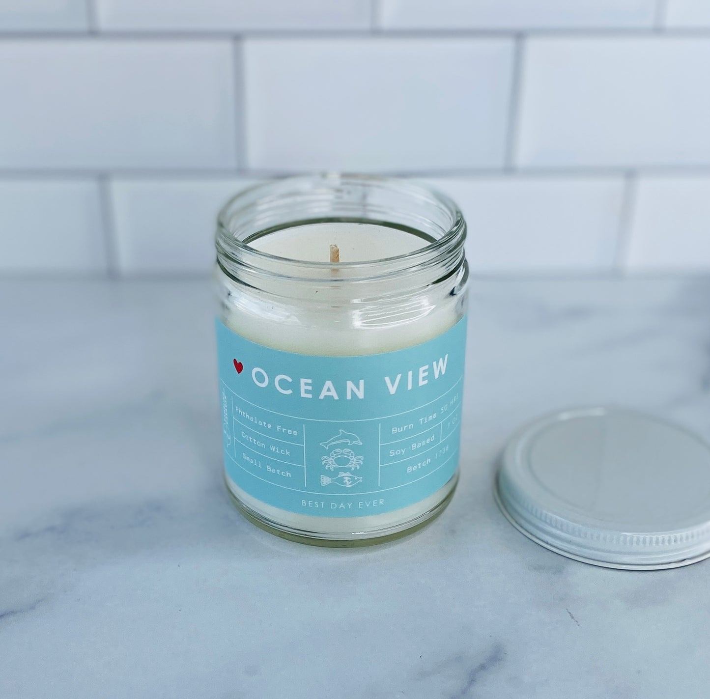 Ocean View, Norfolk, VA Candle