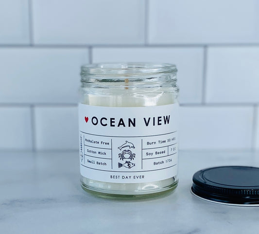 Ocean View, Norfolk, VA Candle