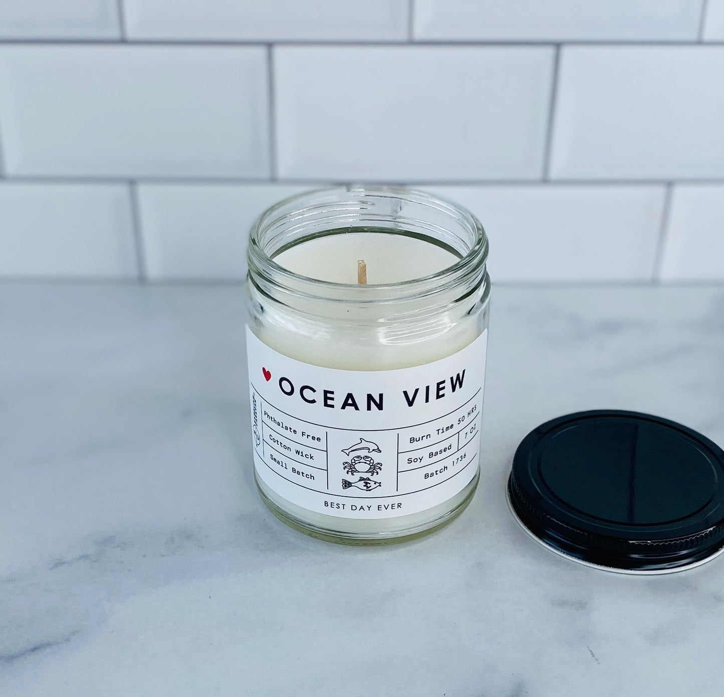 Ocean View, Norfolk, VA Candle