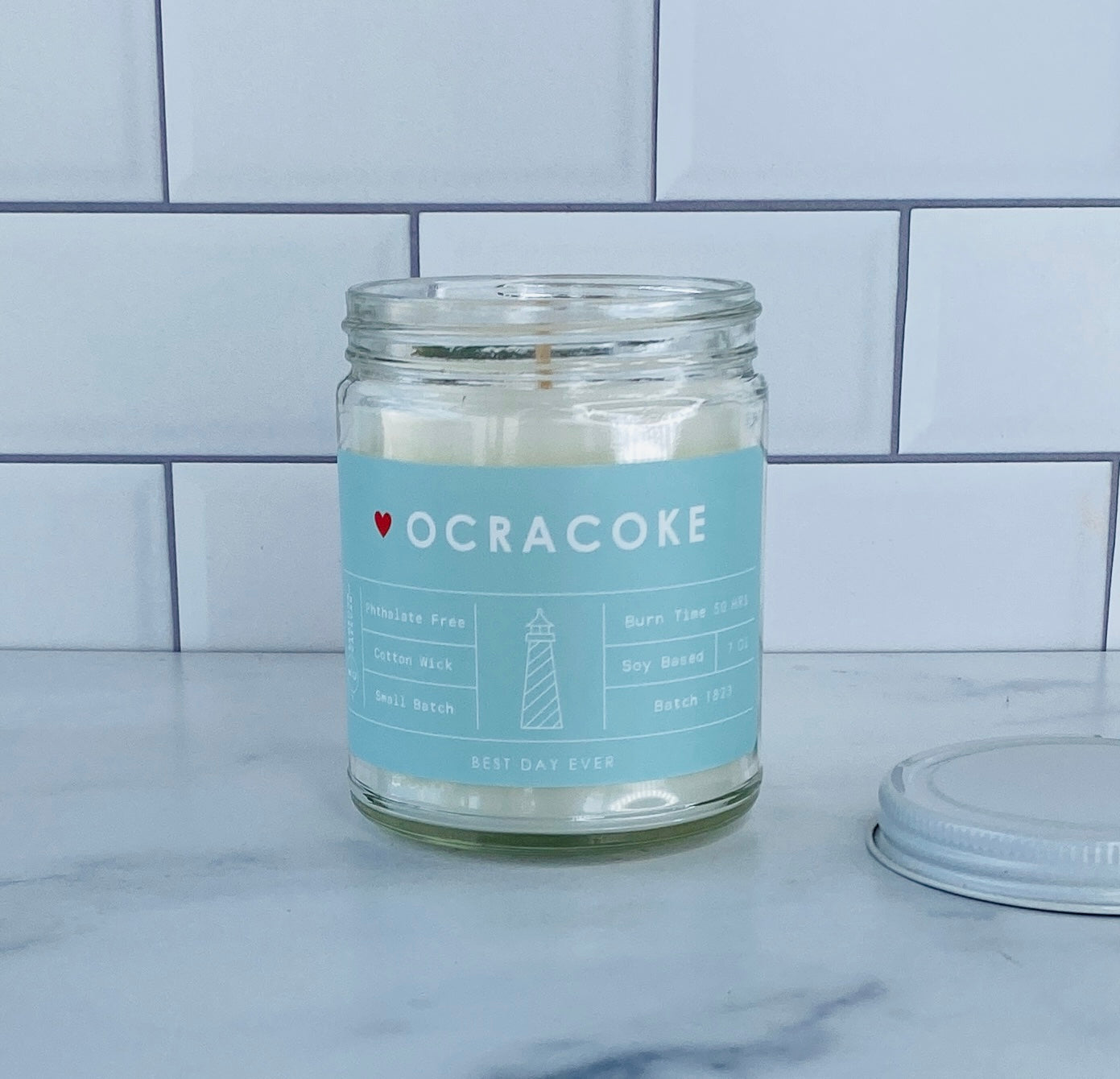 Ocracoke, Outer Banks, NC Candle