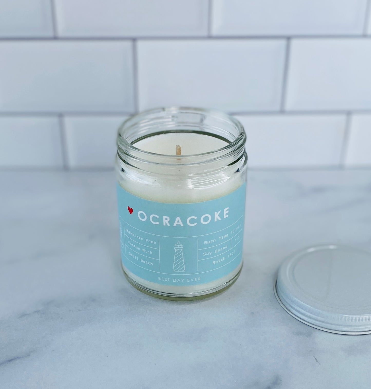 Ocracoke, Outer Banks, NC Candle