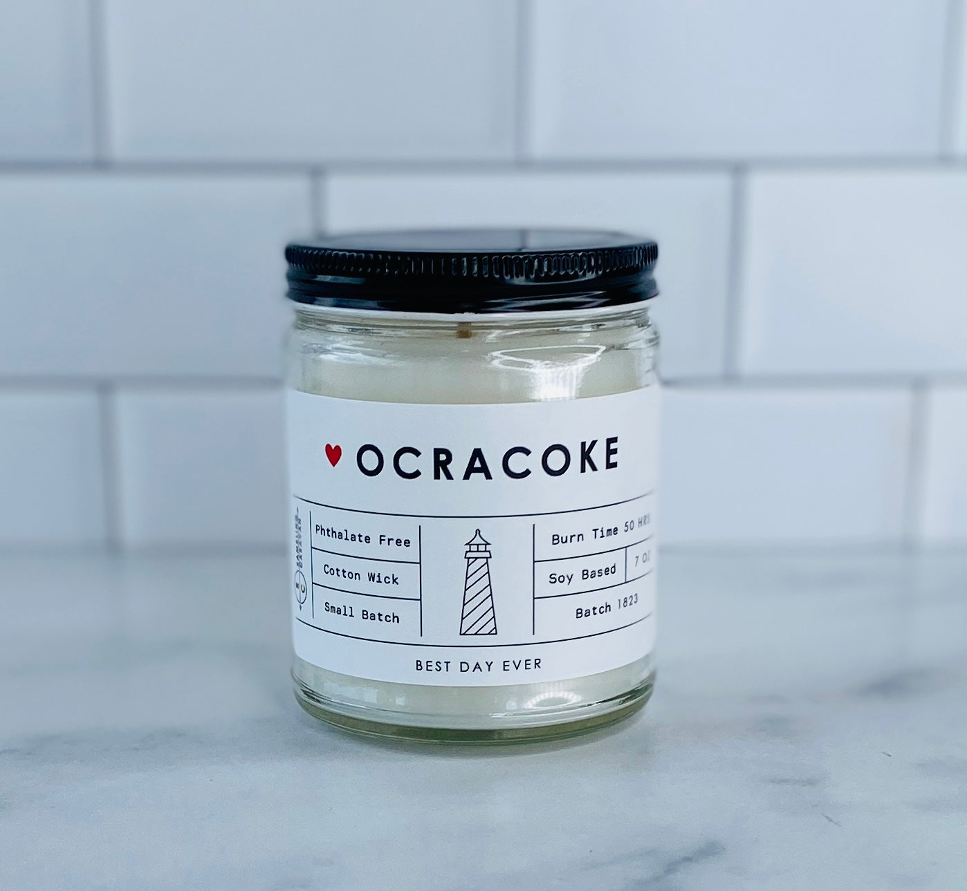 Ocracoke, Outer Banks, NC Candle