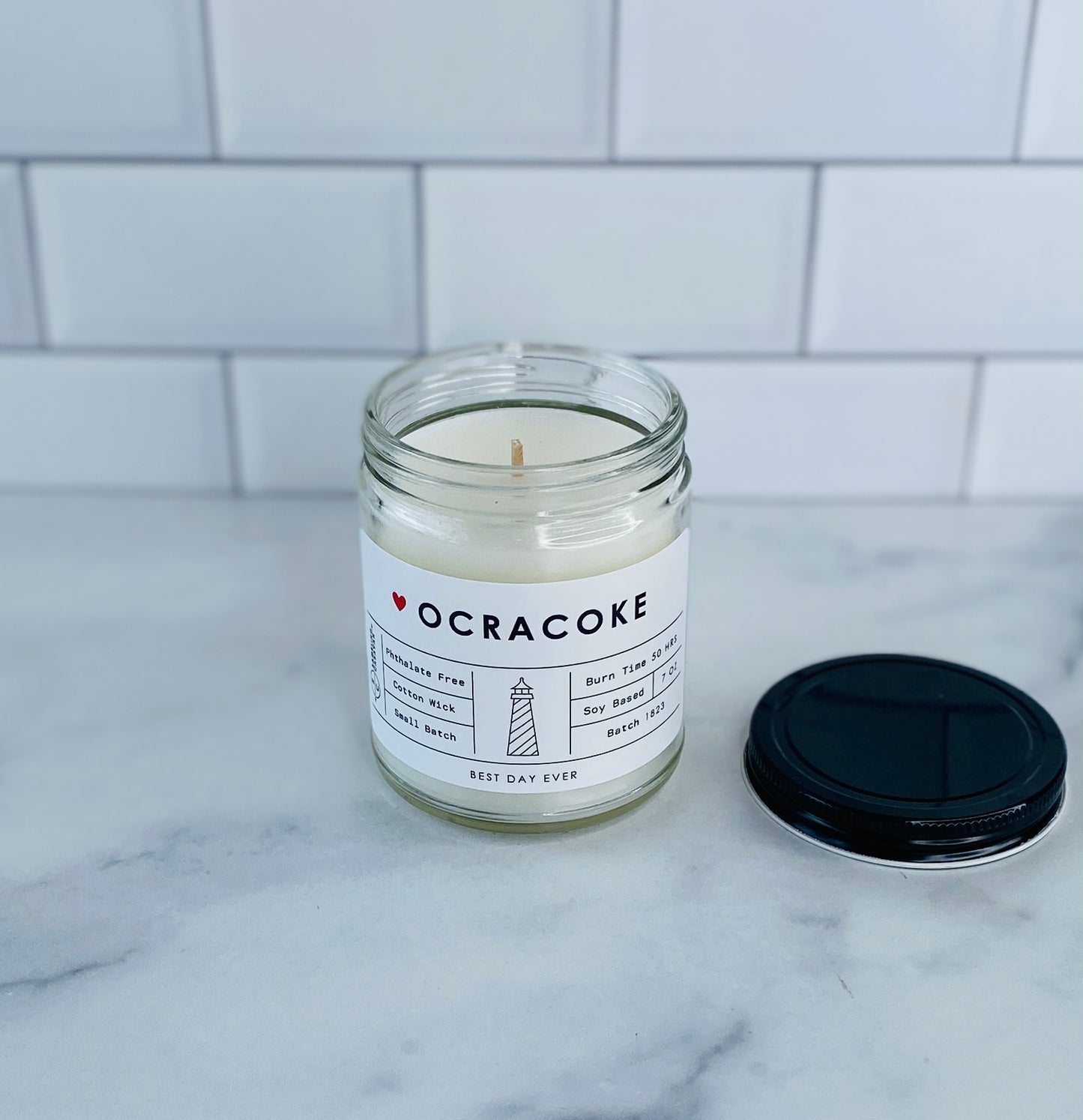 Ocracoke, Outer Banks, NC Candle