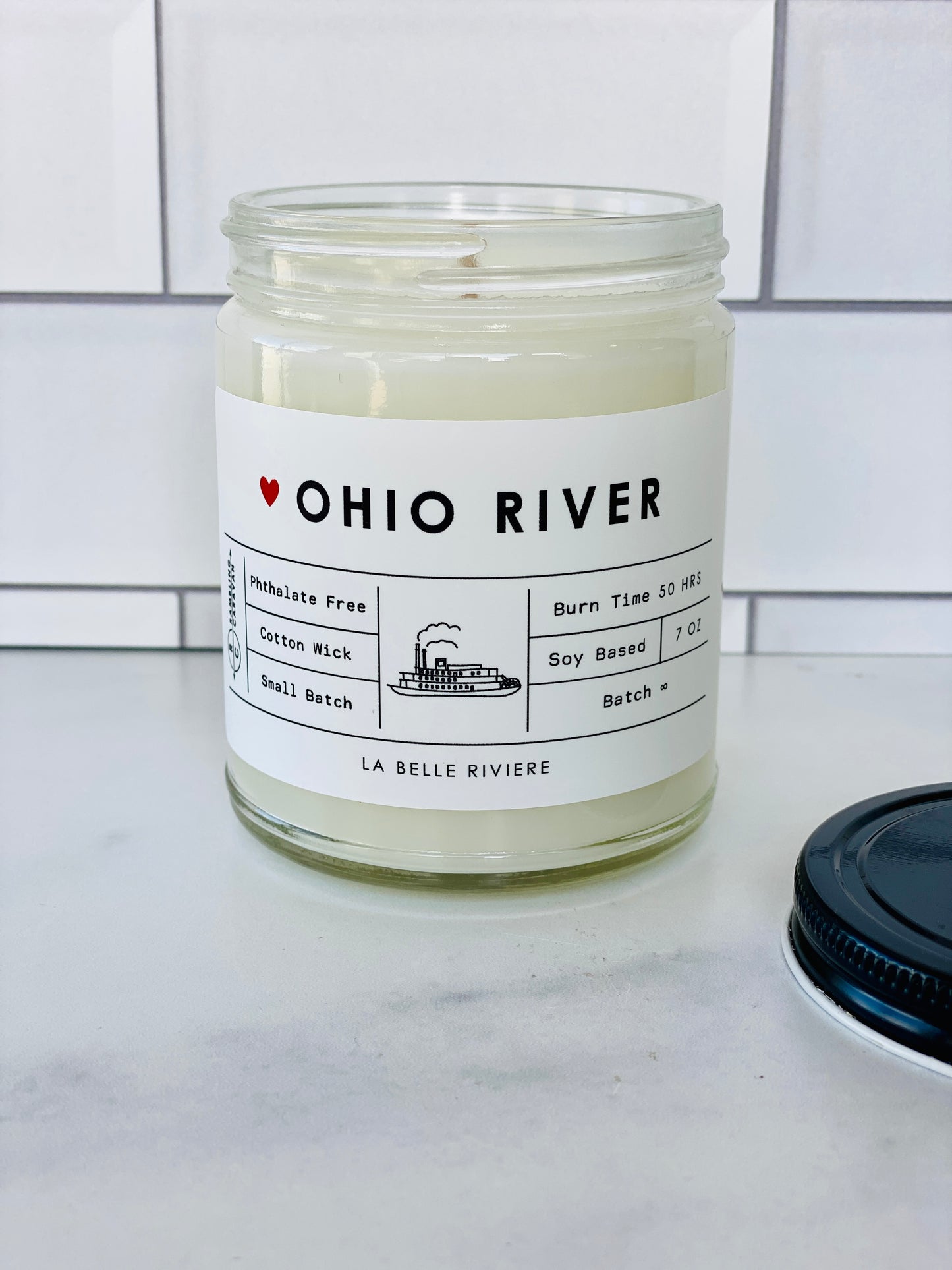 Ohio River Candle