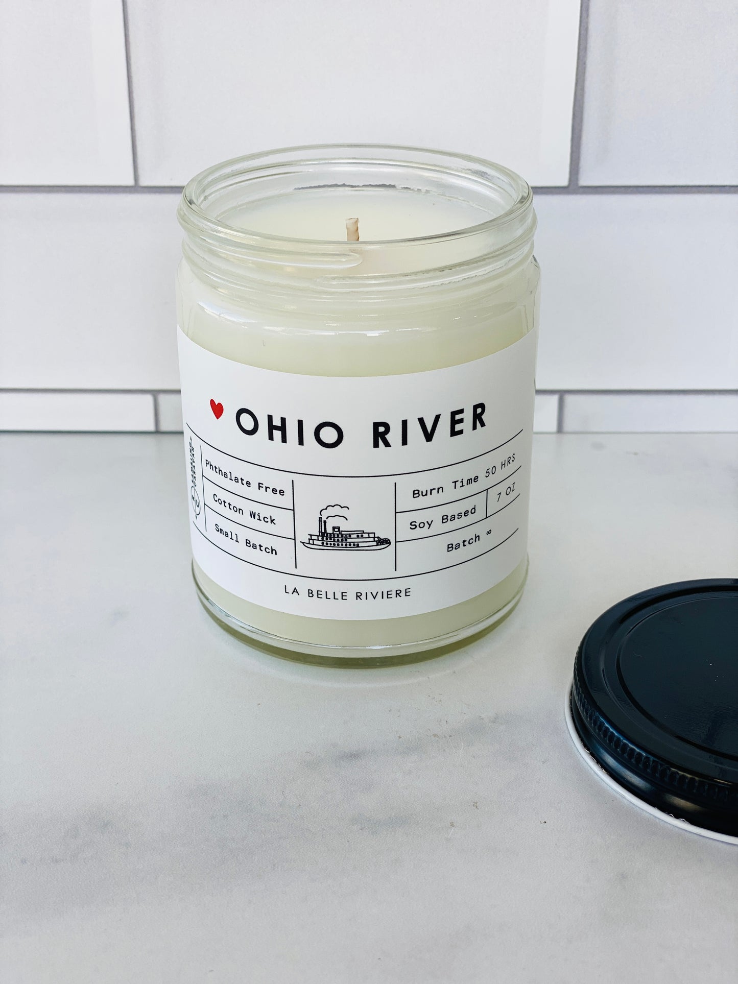 Ohio River Candle