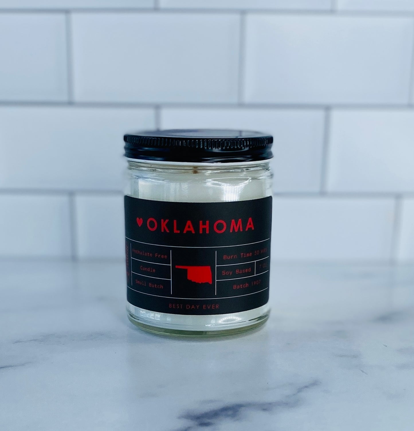Oklahoma Candle