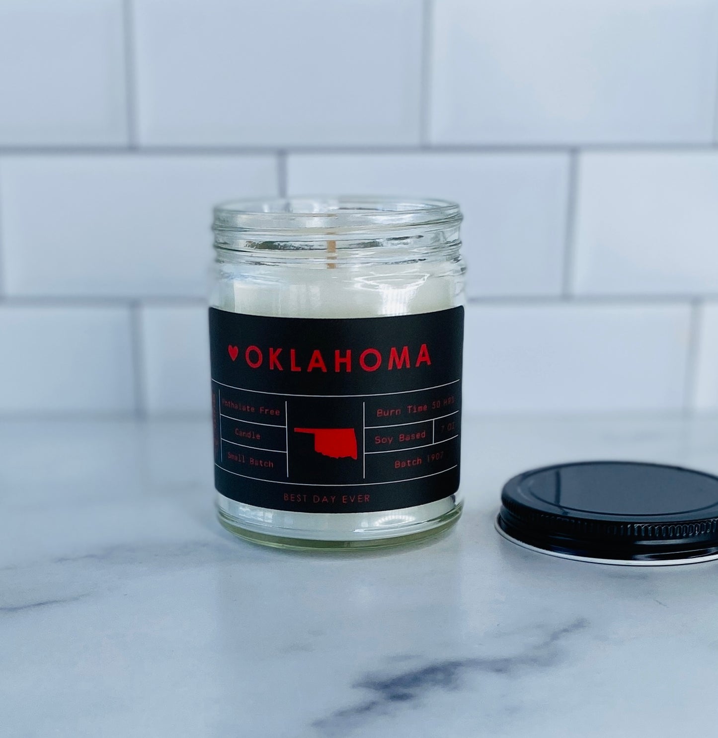 Oklahoma Candle