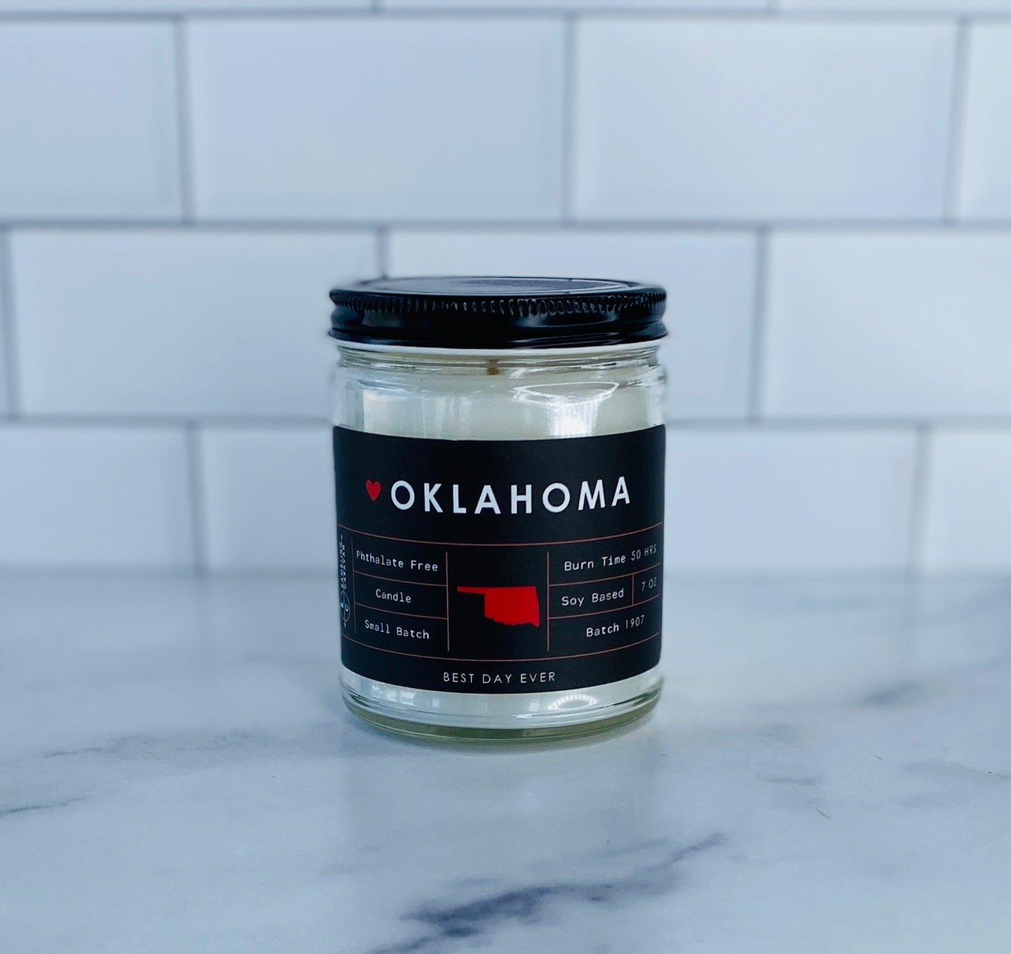 Oklahoma Candle