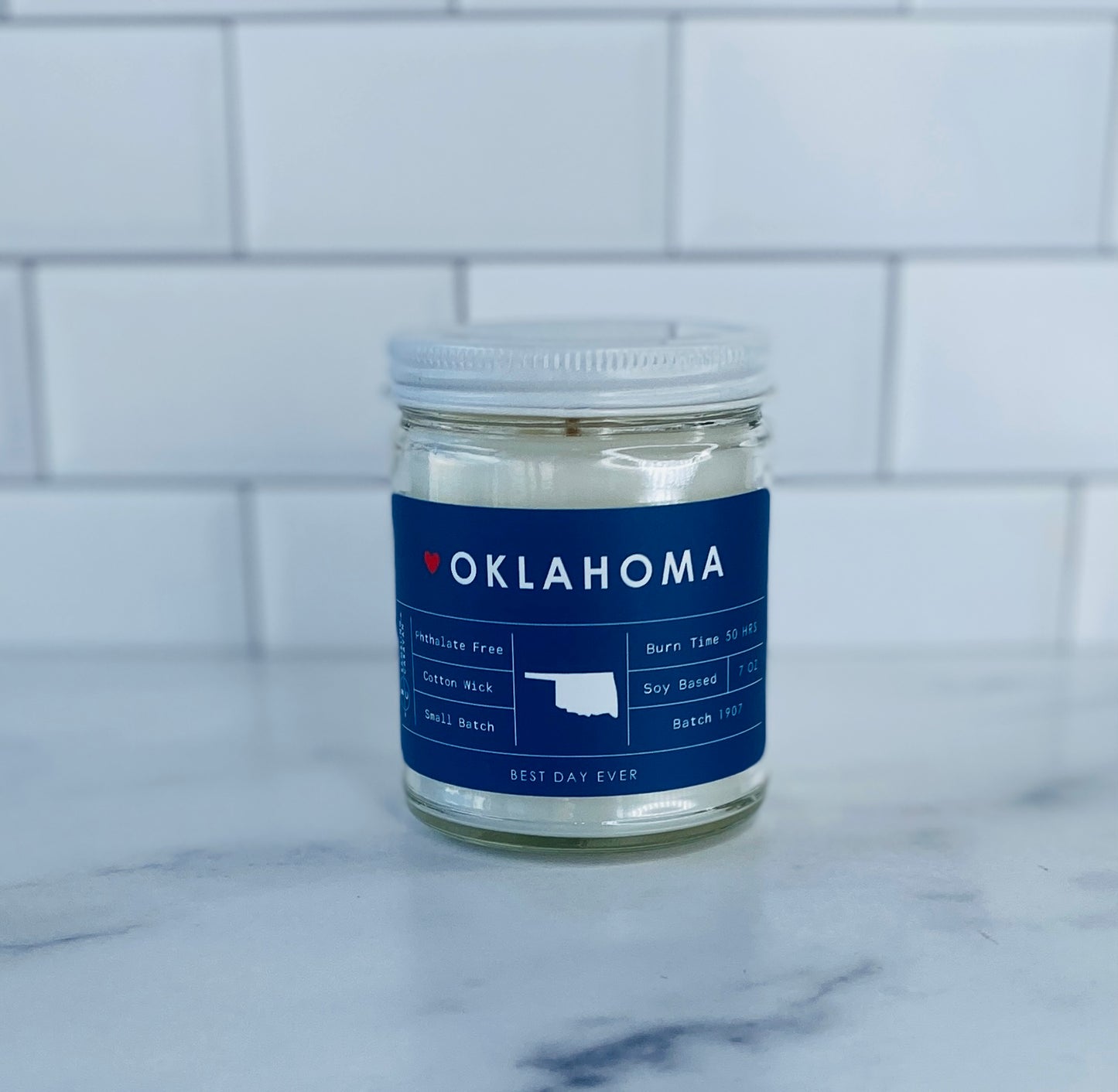 Oklahoma Candle