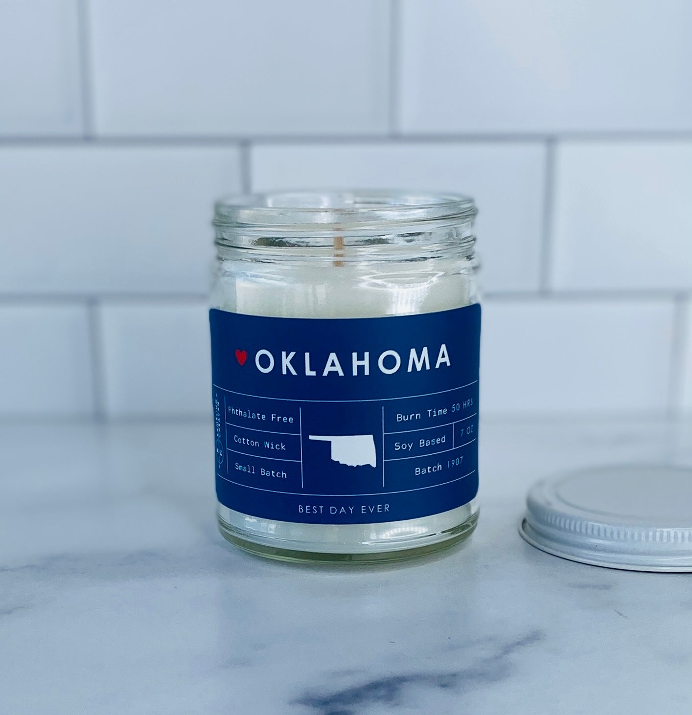 Oklahoma Candle