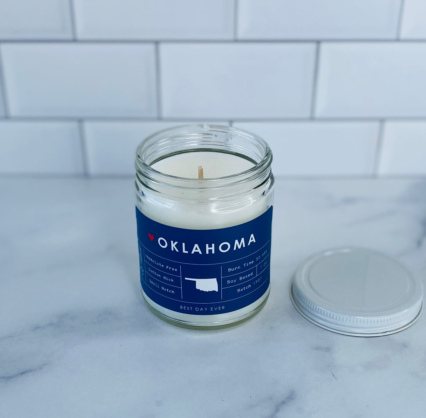 Oklahoma Candle