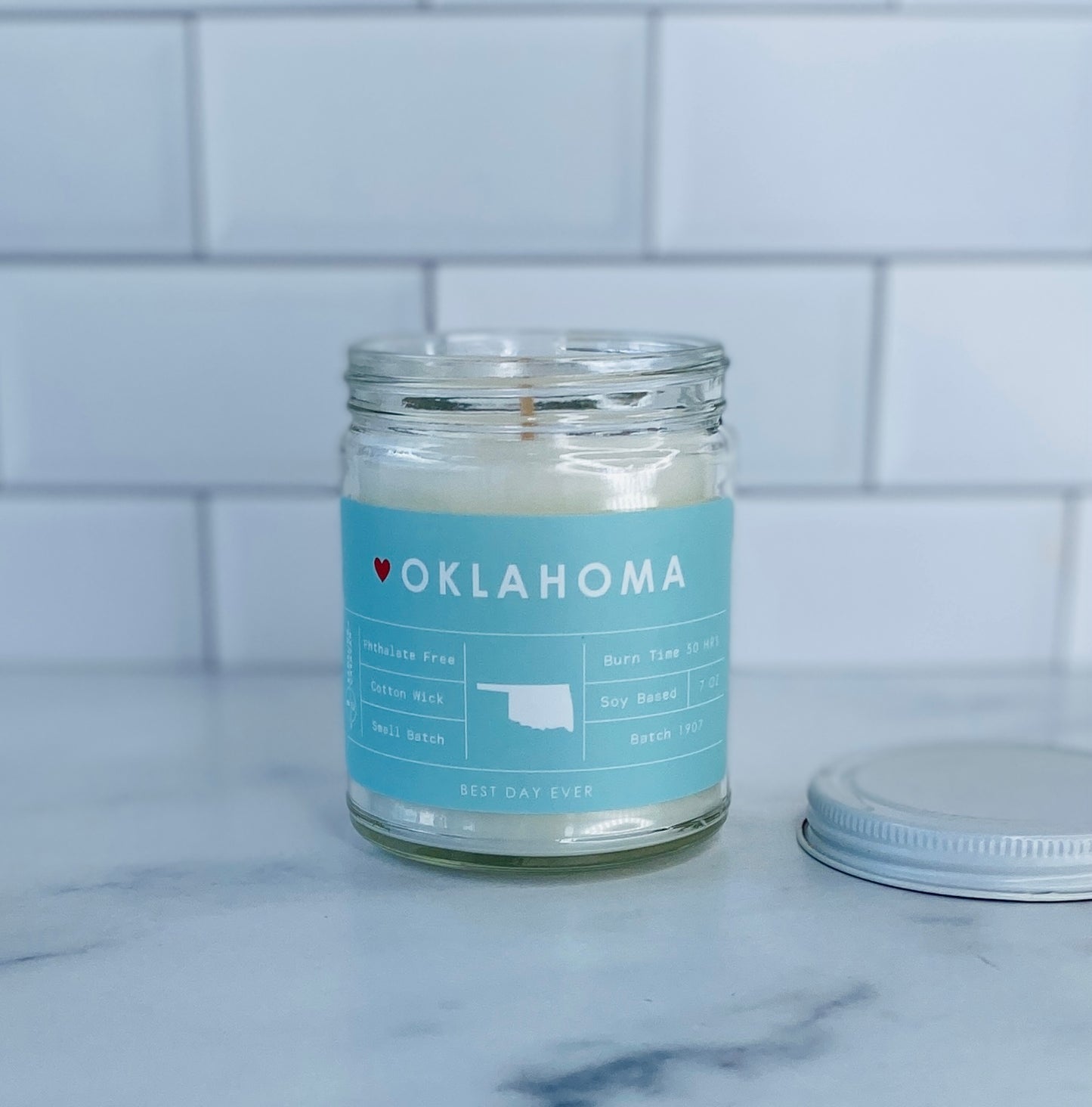 Oklahoma Candle