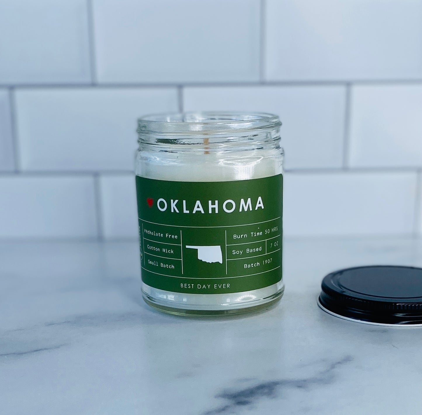 Oklahoma Candle