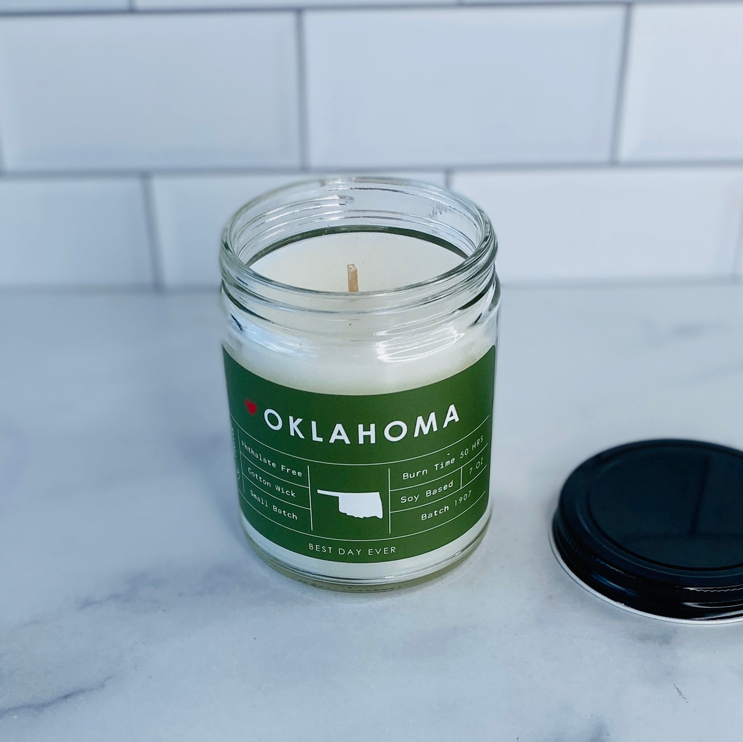 Oklahoma Candle