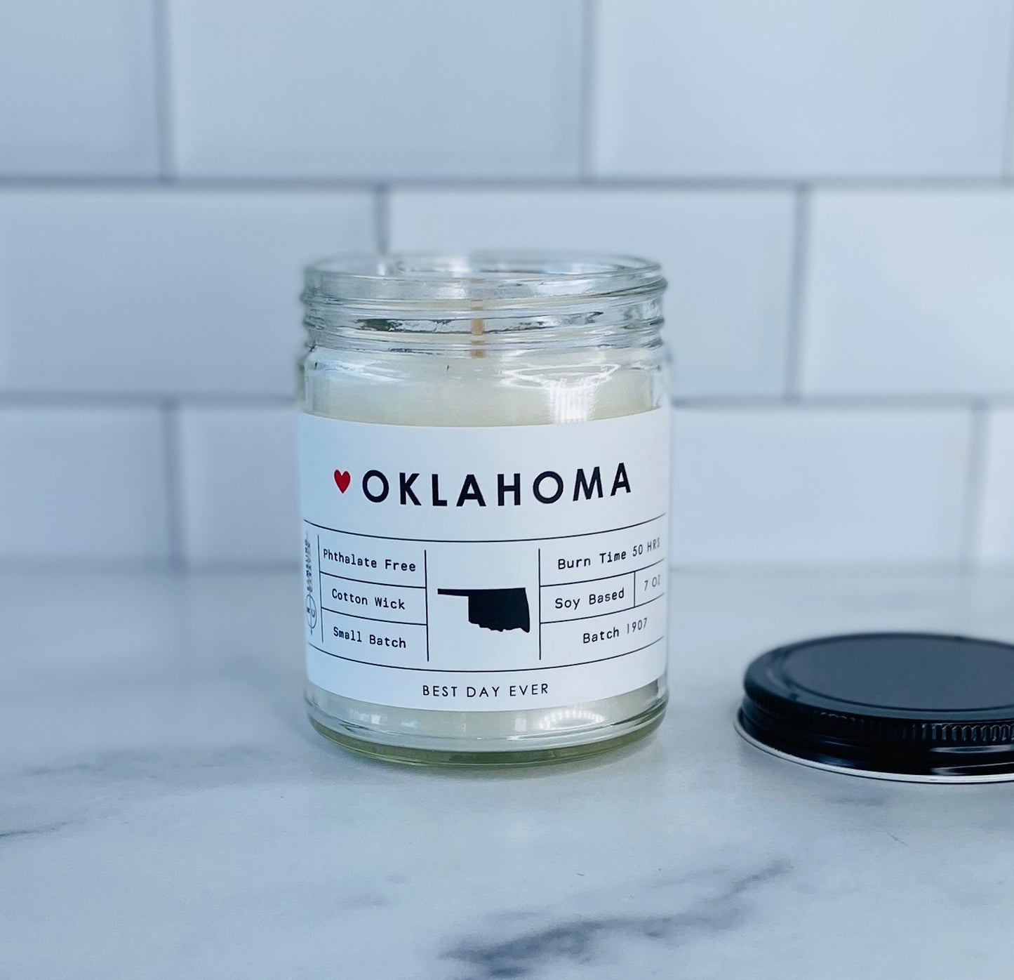 Oklahoma Candle