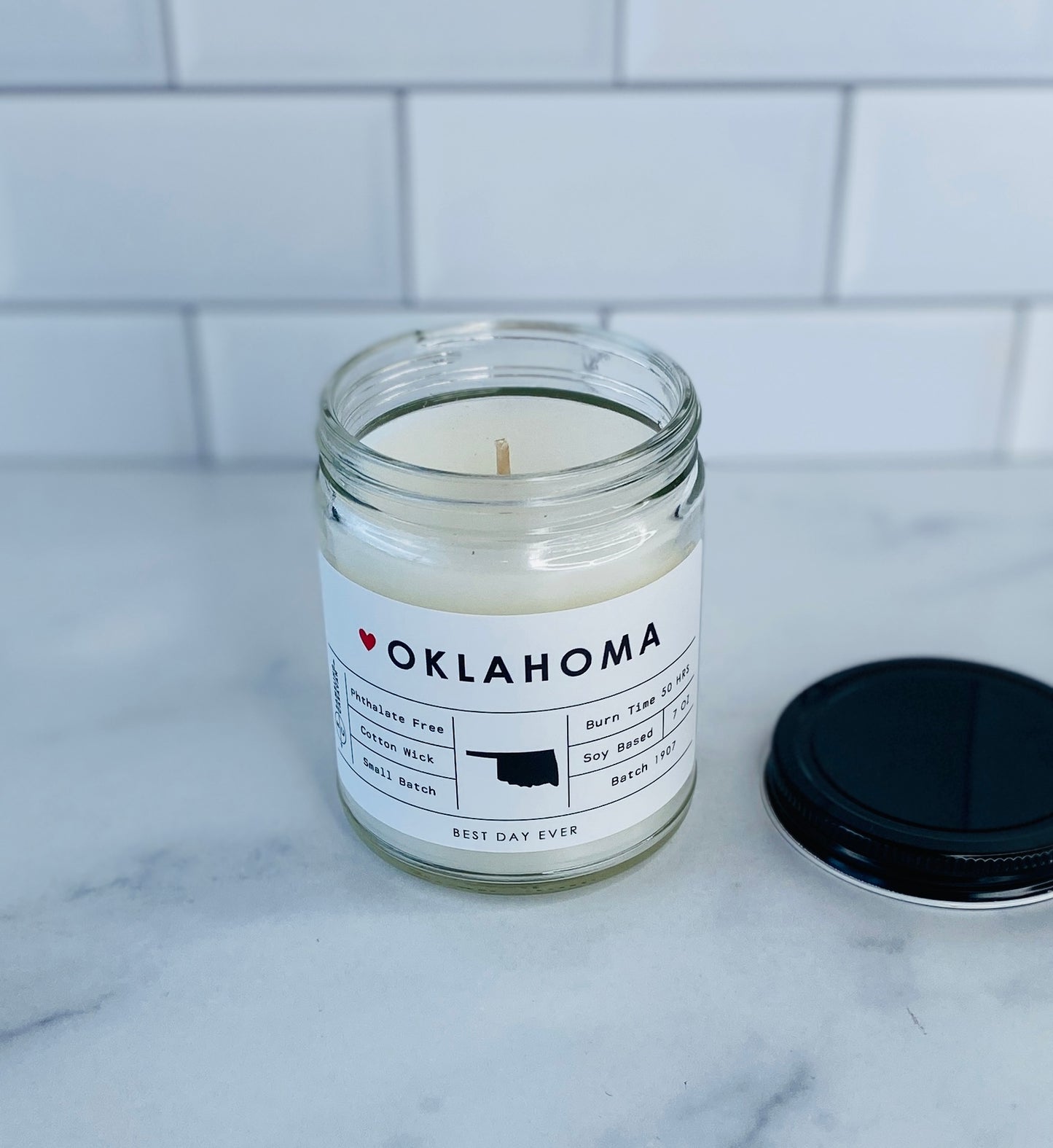 Oklahoma Candle