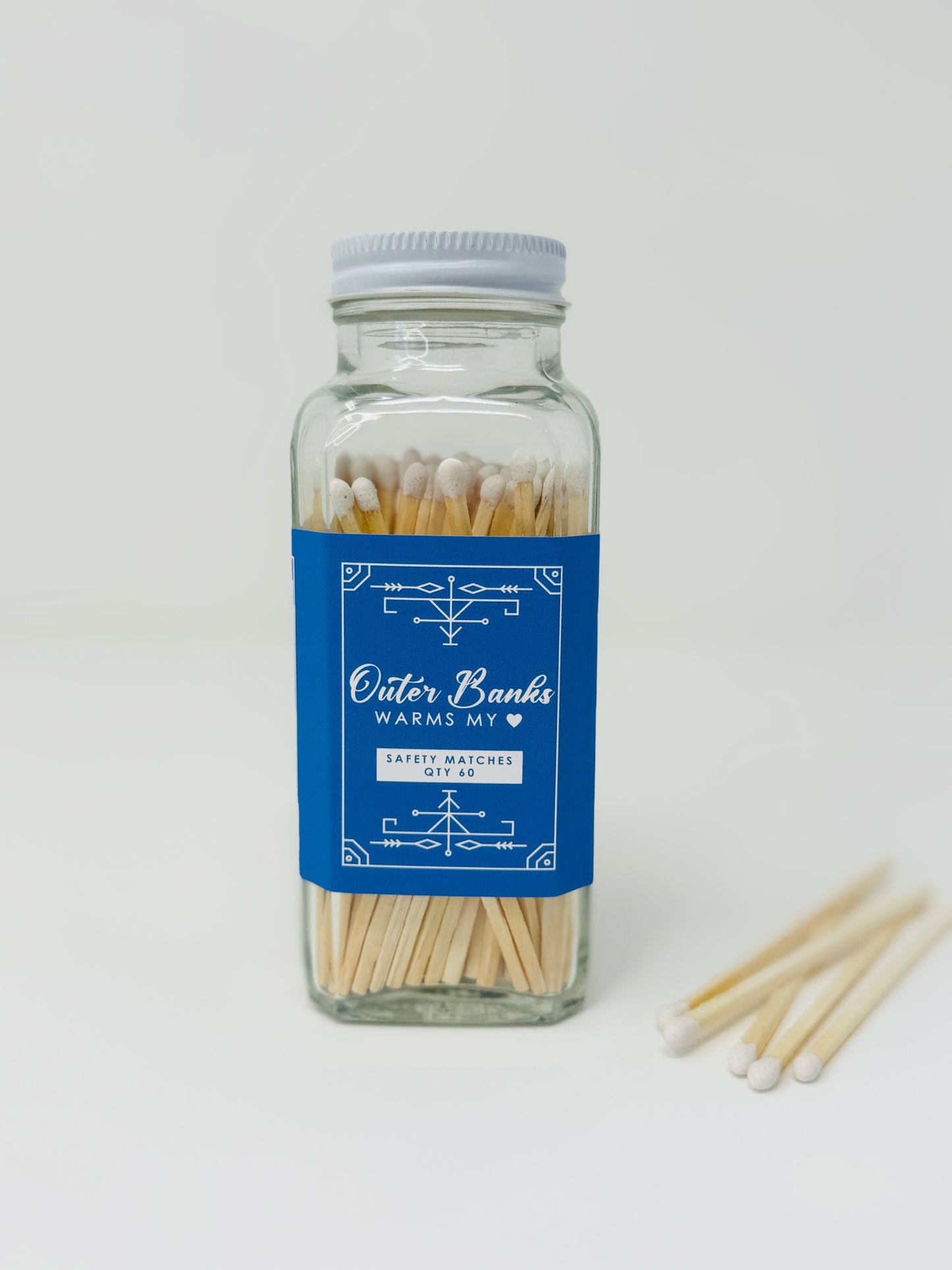 Outer Banks Safety Matches - Outer Banks Warms My Heart