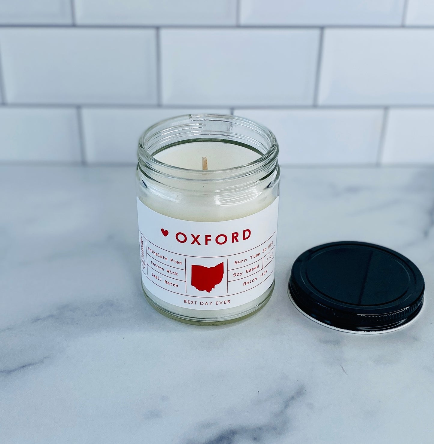 Oxford, OH Candle