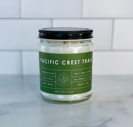 Pacific Crest Trail Candle