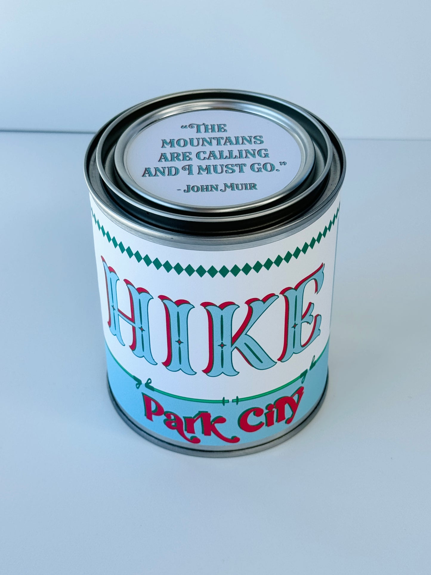 Hike Park City - Paint Tin Candle