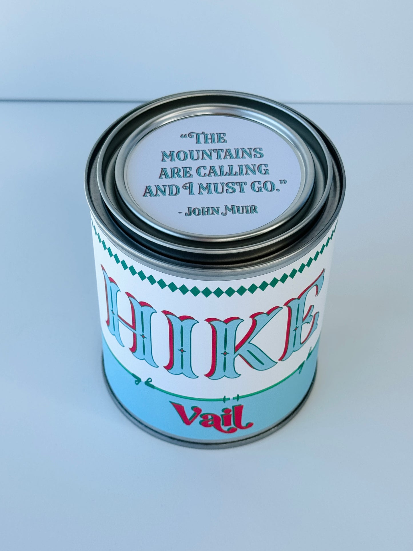 Hike Vail - Paint Tin Candle