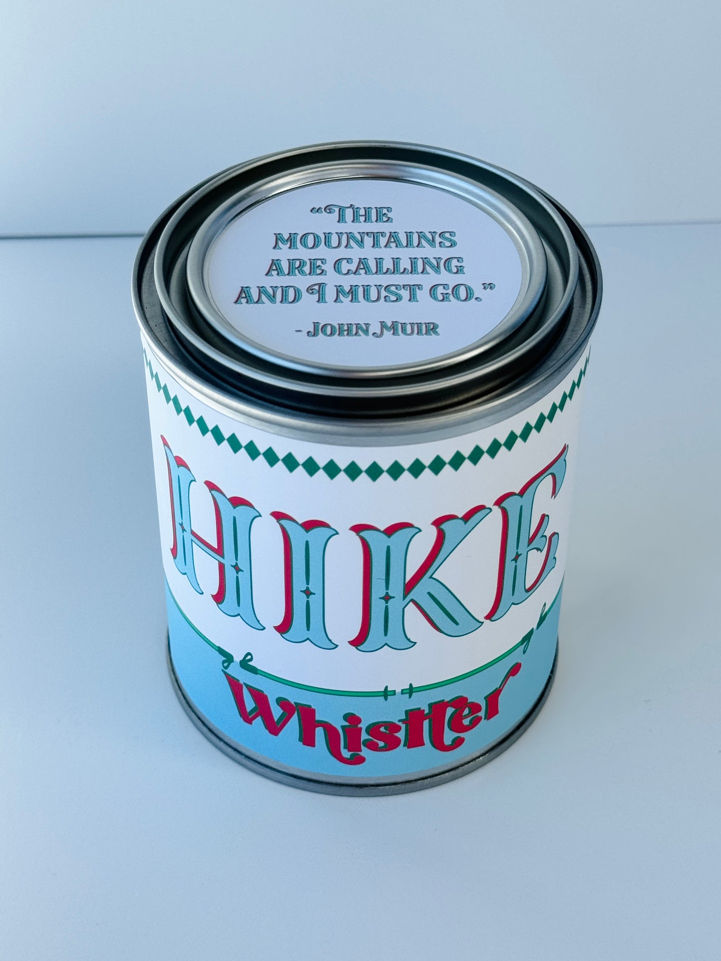 Hike Whistler - Paint Tin Candle